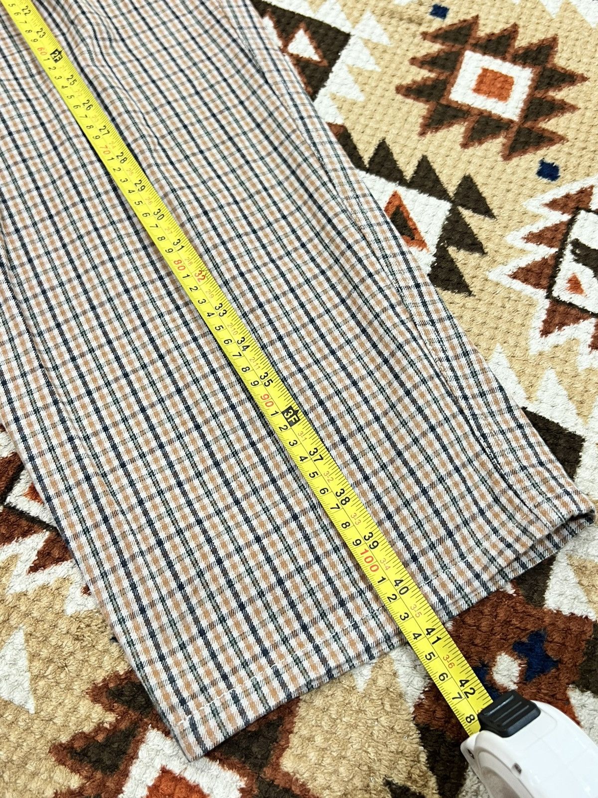 Nigel Cabourn Nigel Cabourn Checkered Pants Size US 32 / EU 48 - 9 Thumbnail
