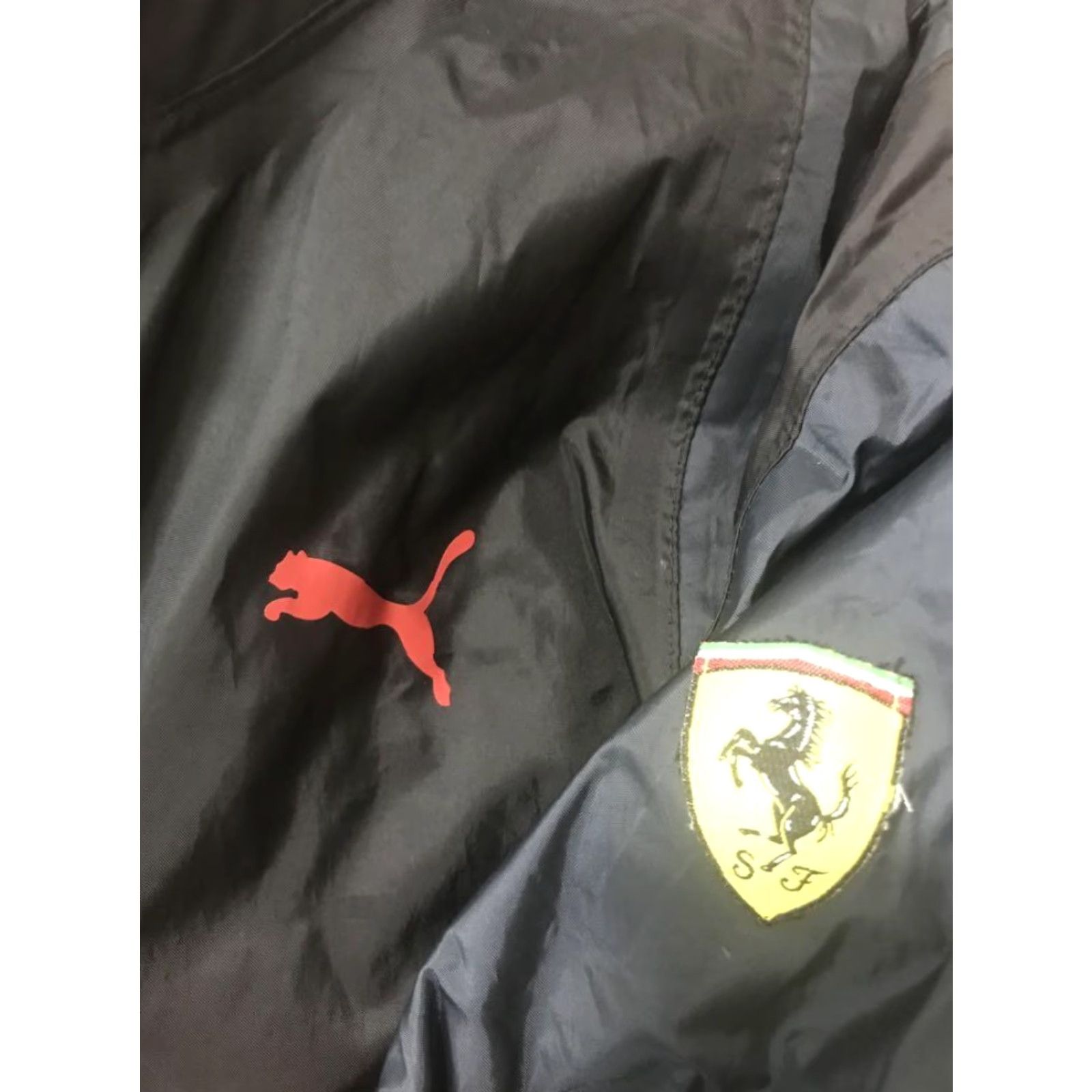 Puma Puma × Ferrari F1 Nylon Jacket Mountain Parka XL M Black Unisex Windproof Cold Protection ZK Color: Black Mountain Parka Shoes? Size US M / EU 48-50 / 2 - 3 Thumbnail