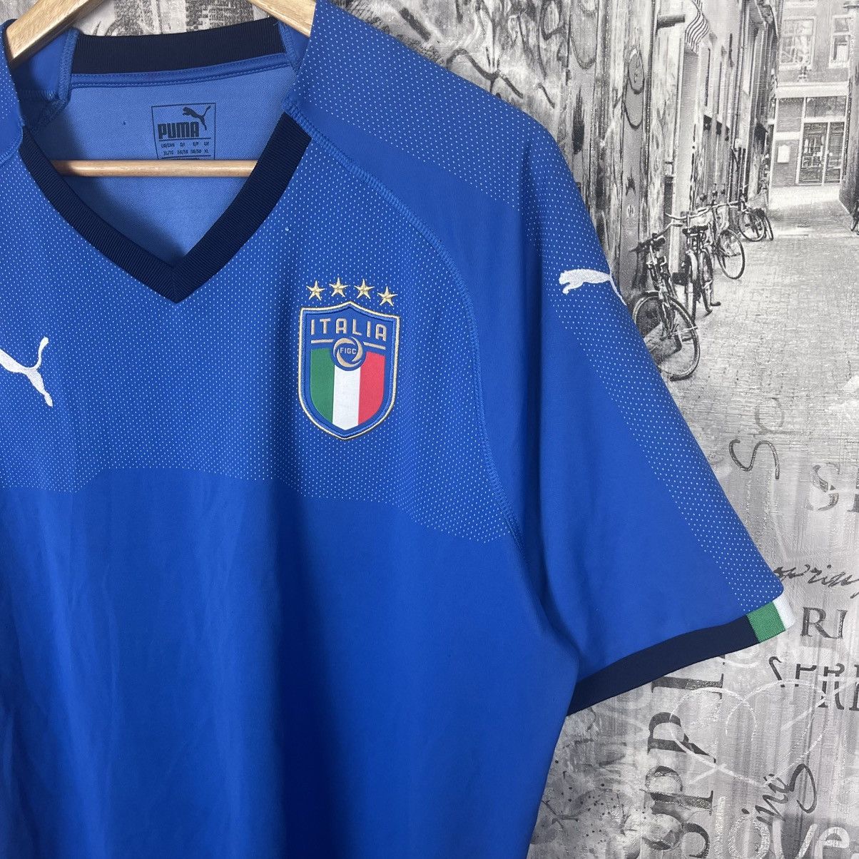 Puma Italy Home Football Shirt Soccer Jersey Puma Size US XL / EU 56 / 4 - 4 Thumbnail