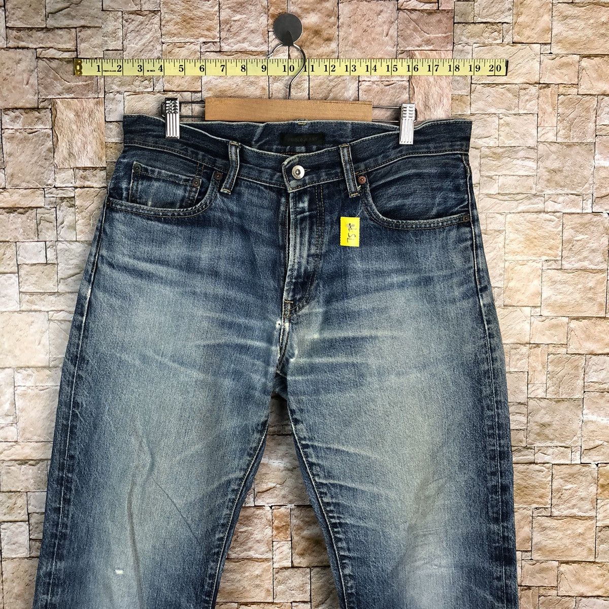 Uniqlo Uniqlo vintage Jeans faded Blue Denim Pants #7578 Size US 32 / EU 48 - 2 Thumbnail
