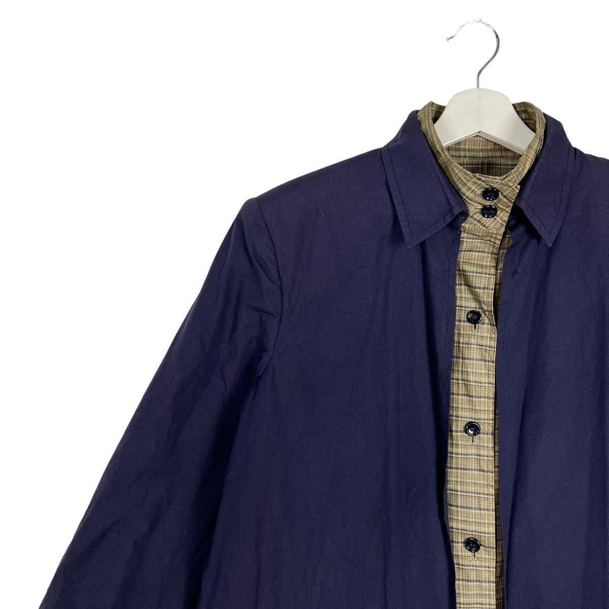 Cerruti 1881 🔥 CERRUTTI 1881 FEMME DOUBLE LAYER TRENCHCOAT MADE IN ITALY Size XS / US 0-2 / IT 36-38 - 7 Thumbnail
