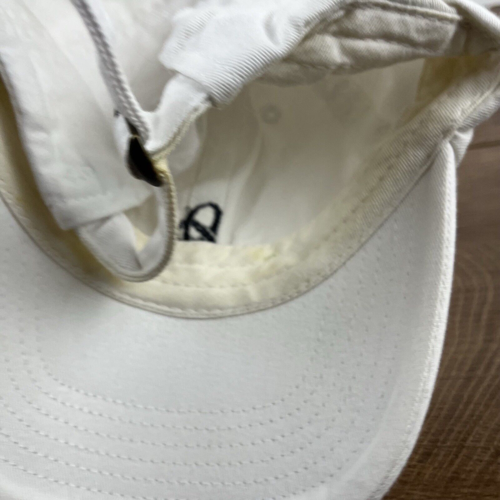 Other Infinity Hat Infinity White Hat Adjustable Adult Fit Hat Whi Size ONE SIZE - 14 Thumbnail