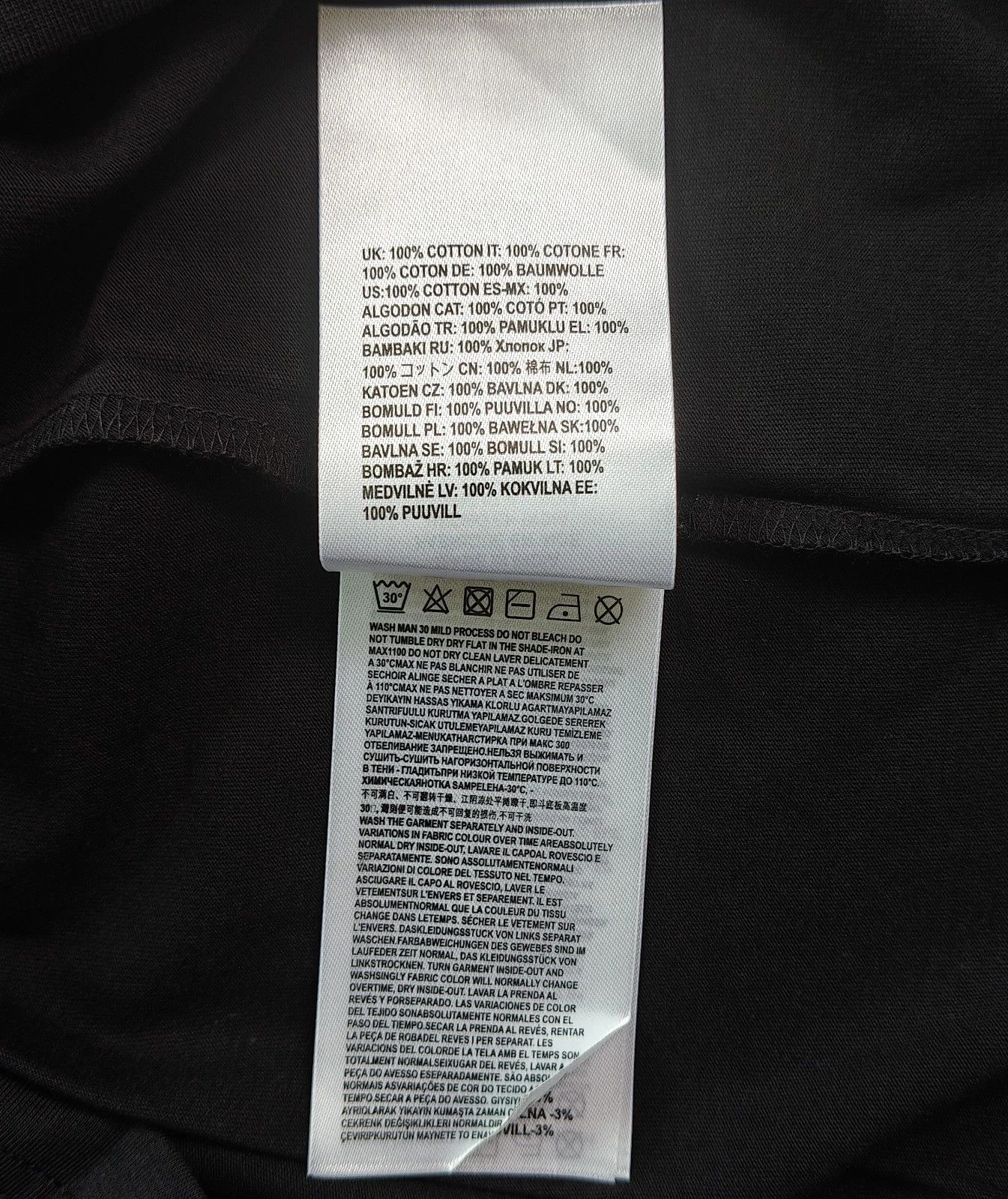 Diesel DIESEL Black T-Shirt With Logo Patch T 4121 Size US S / EU 44-46 / 1 - 7 Thumbnail