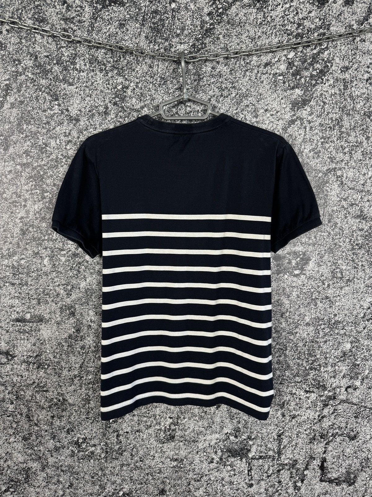 Paul & Shark Men’s Paul Shark Striped Short Sleeve T-Shirt Italy Size M Size US M / EU 48-50 / 2 - 11 Thumbnail