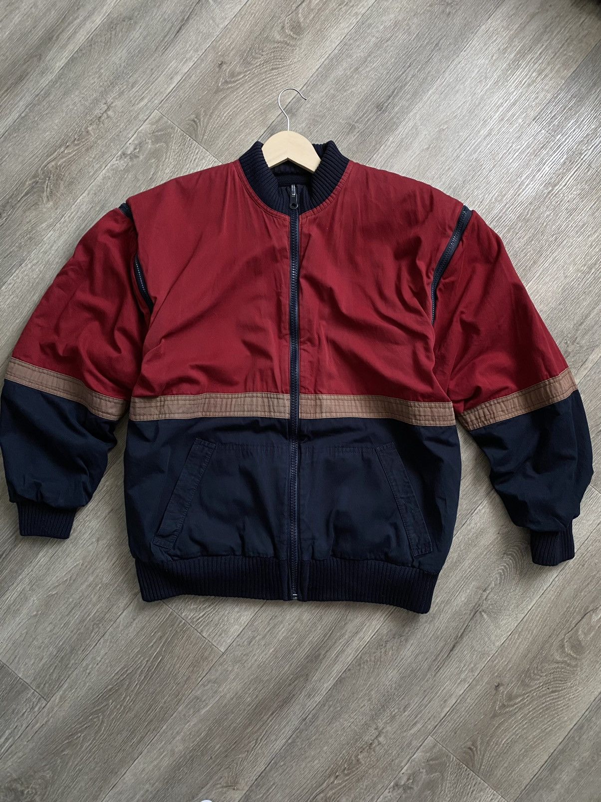 Paul & Shark 🫧PAUL&SHARK Embroidered Logo British Flag Reversible Bomber Size US XL / EU 56 / 4 - 9 Thumbnail