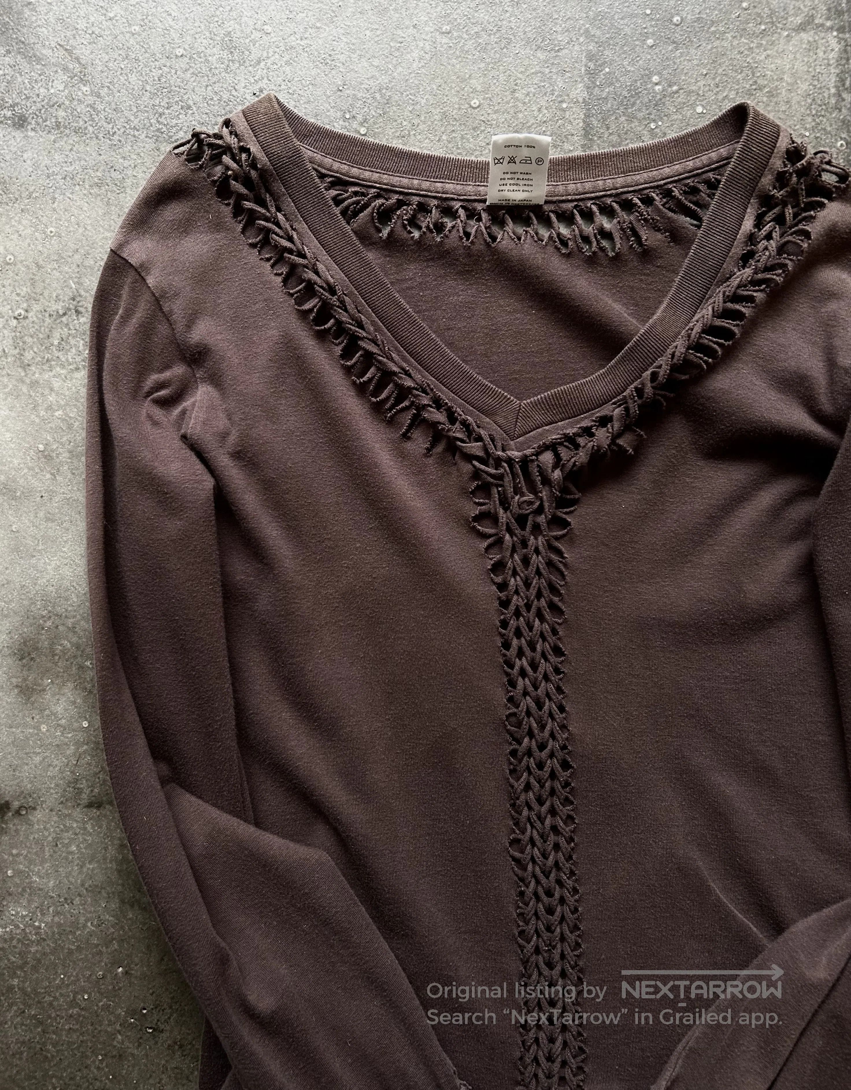 Number (N)ine Number (N)ine 03AW Runway Knit Top. Size US M / EU 48-50 / 2 - 5 Thumbnail
