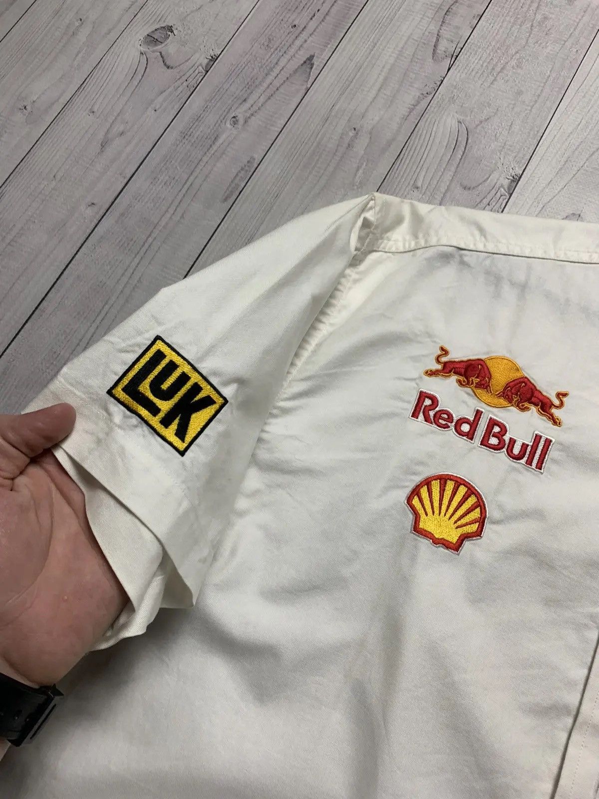 Red Bull Vintage Harvest Racing Volkswagen race Red Bull shell shirt Size US M / EU 48-50 / 2 - 4 Thumbnail