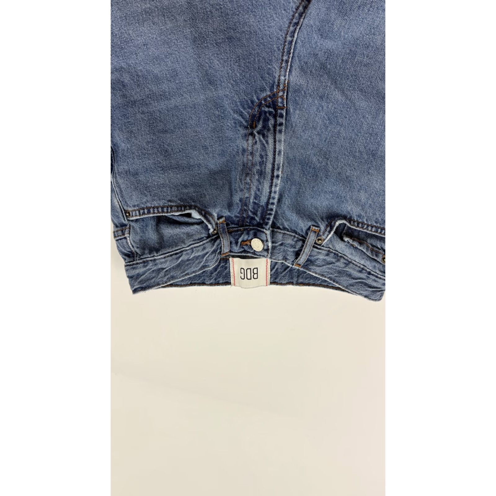 Bdg BDG Cowboy Jeans Womens 26 Blue Straight Leg High Rise 100% Cotton Denim Pants Size 26" / US 2 / IT 38 - 2 Thumbnail