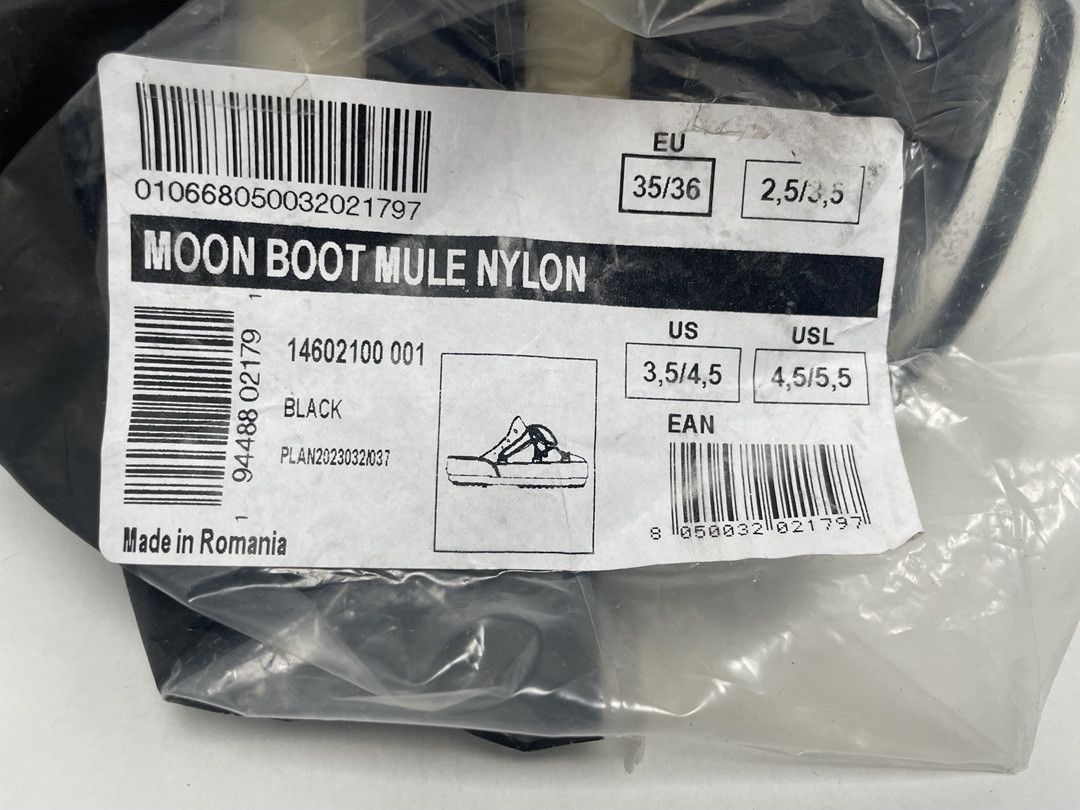 Moon Boot MOON BOOT Womens Icon Lace-Up Mules Size US 5.5 / IT 35.5 - 12 Thumbnail