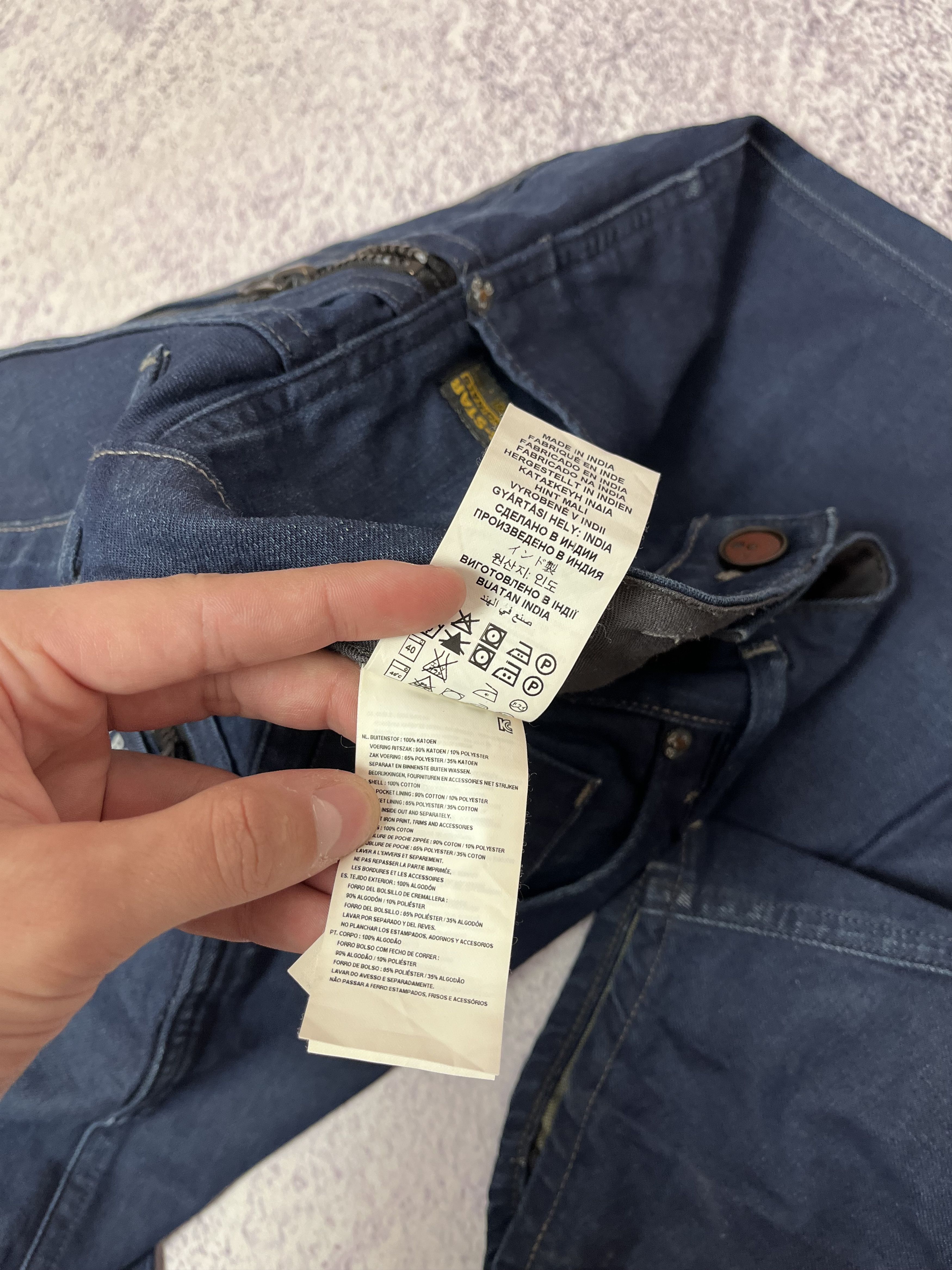G-Star × Vintage Men's banana jeans G-Star Raw size 32 made in India Size US 32 / EU 48 - 10 Thumbnail