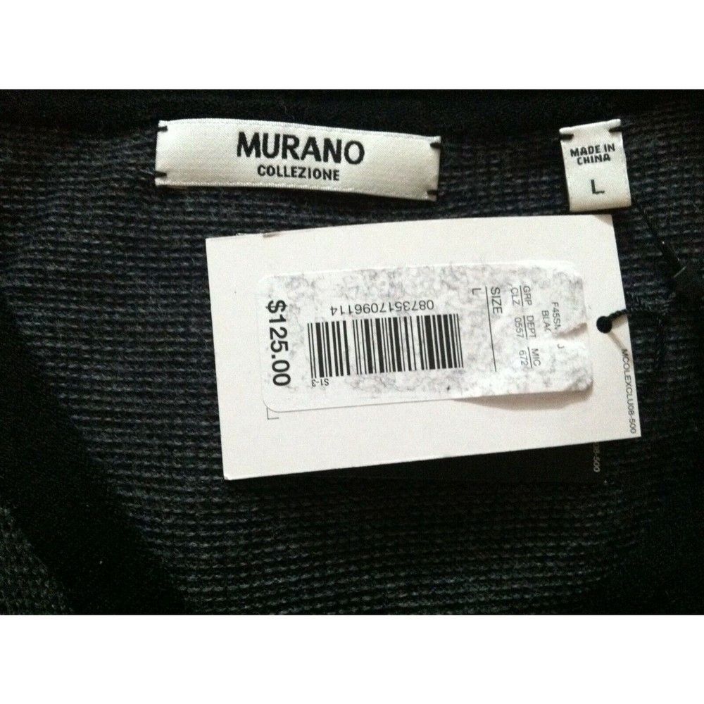 Murano MURANO MENS NEW 100%MERINO WOOL V-NECK SWEATER SIZE:L Size US L / EU 52-54 / 3 - 3 Thumbnail