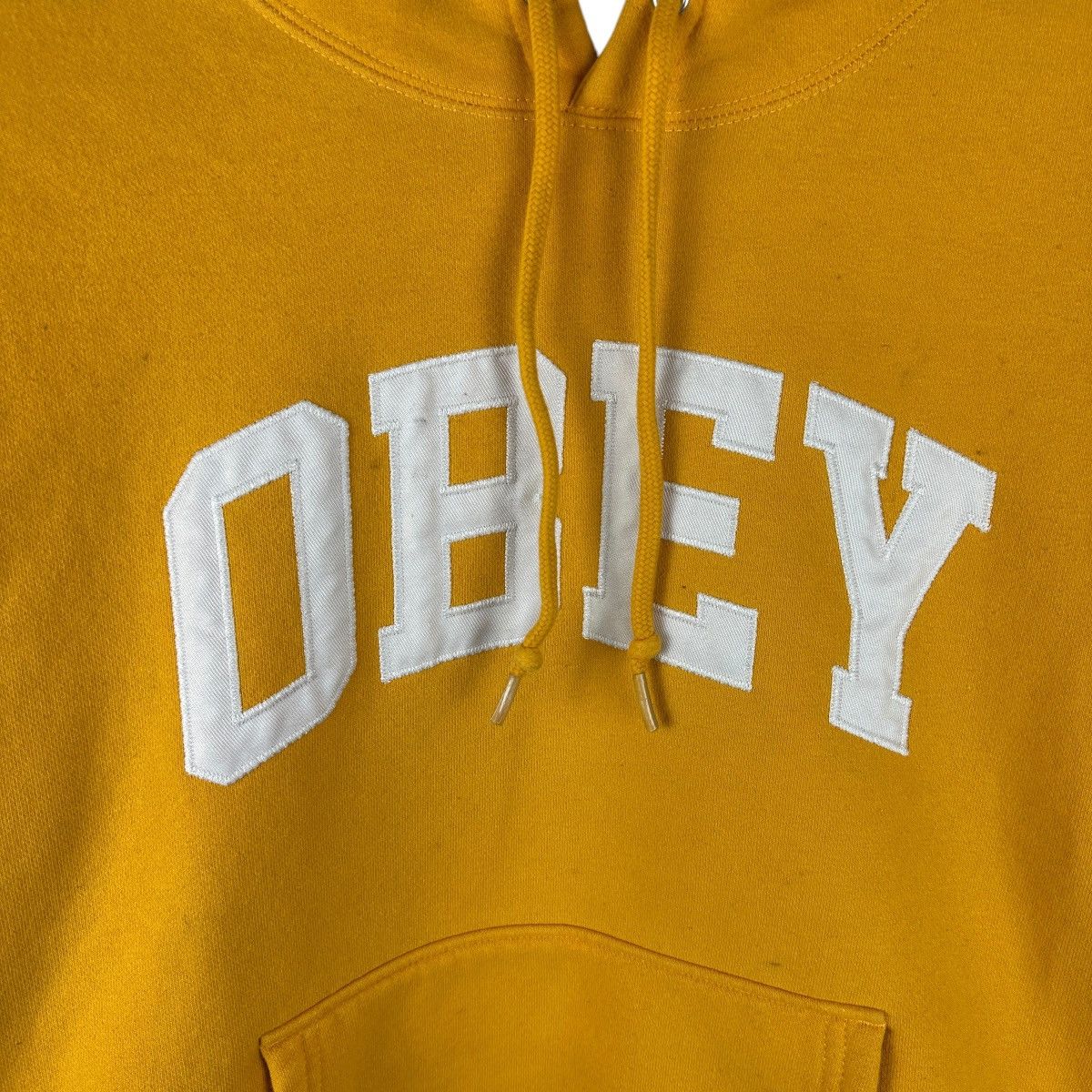 Obey Mens Y2K Obey Streetwear Arch Logo Hoodie Size US M / EU 48-50 / 2 - 2 Thumbnail