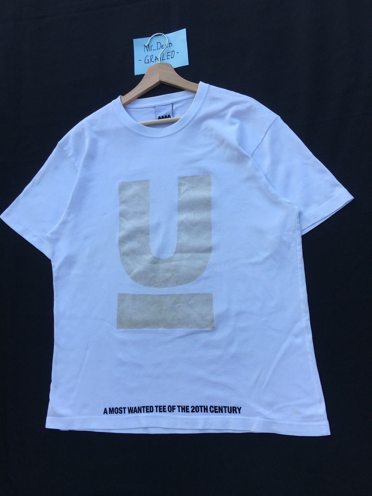 Undercover Rare Undercover U Logo A Most Wanted Tee of The 20th Century Size US L / EU 52-54 / 3 - 3 Thumbnail