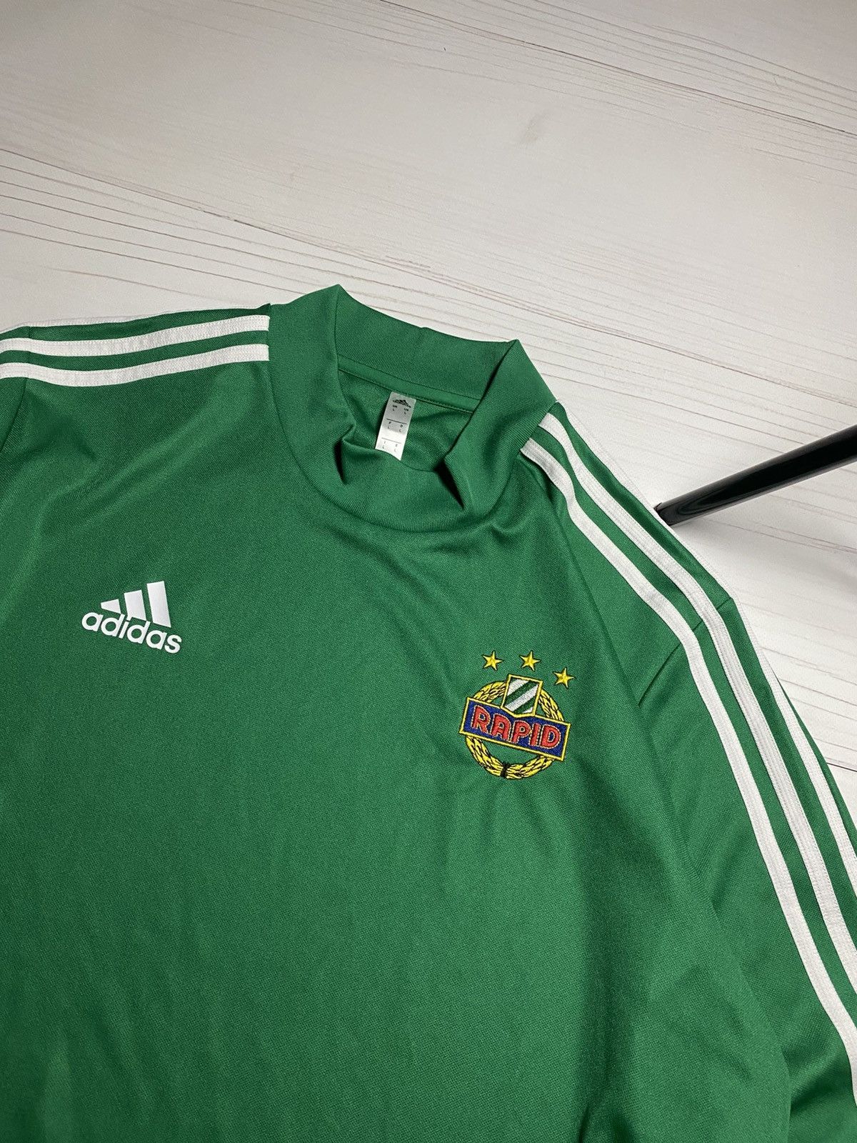 Adidas Adidas SK Rapid Wien 2020 training longsleeve jersey soccer Size US L / EU 52-54 / 3 - 6 Thumbnail