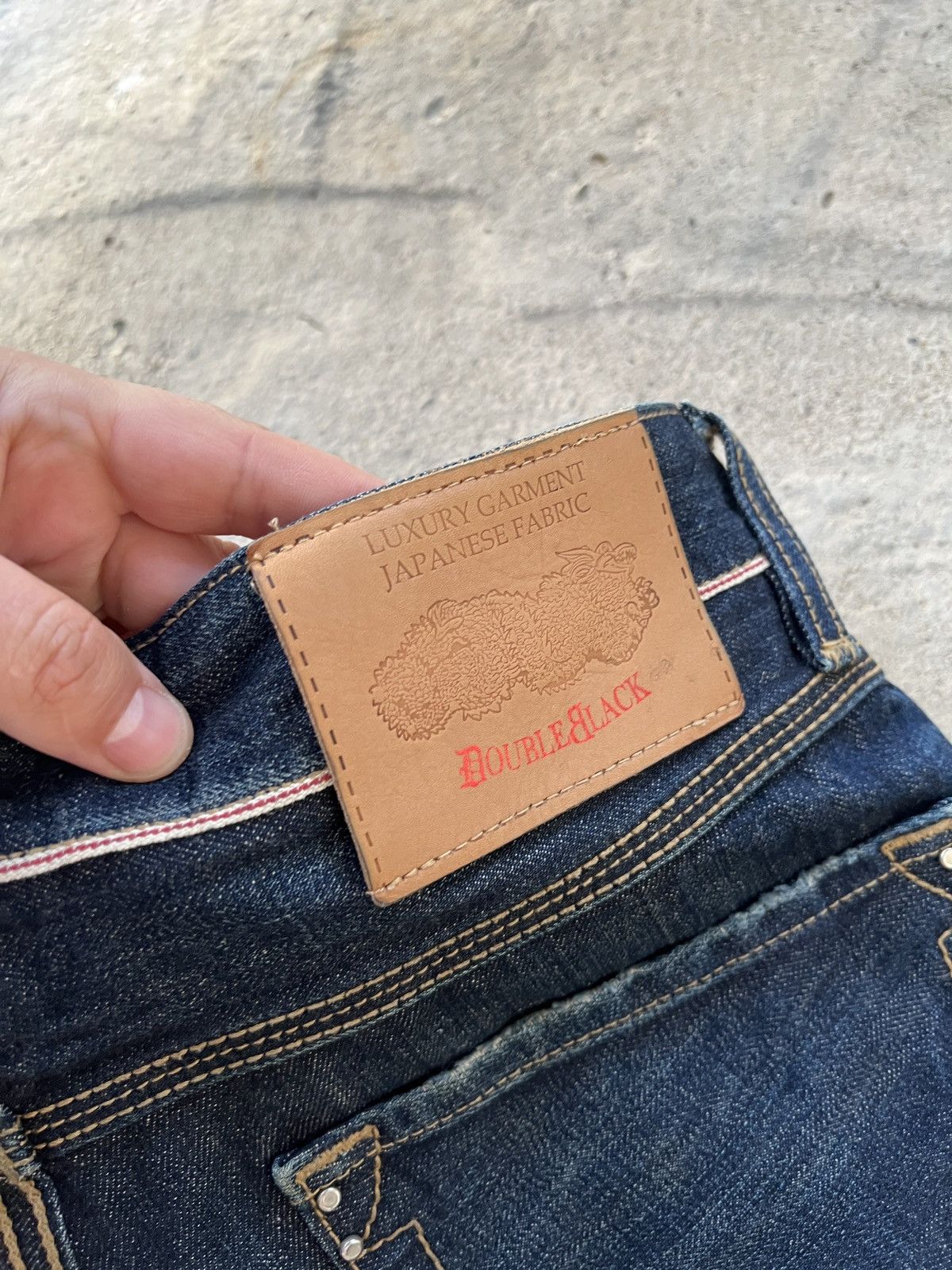 Japanese Brand DoubleBlack Luxury Garment Japanese Fabric Selvedge Jeans Size 32" / US 10 / IT 46 - 7 Thumbnail