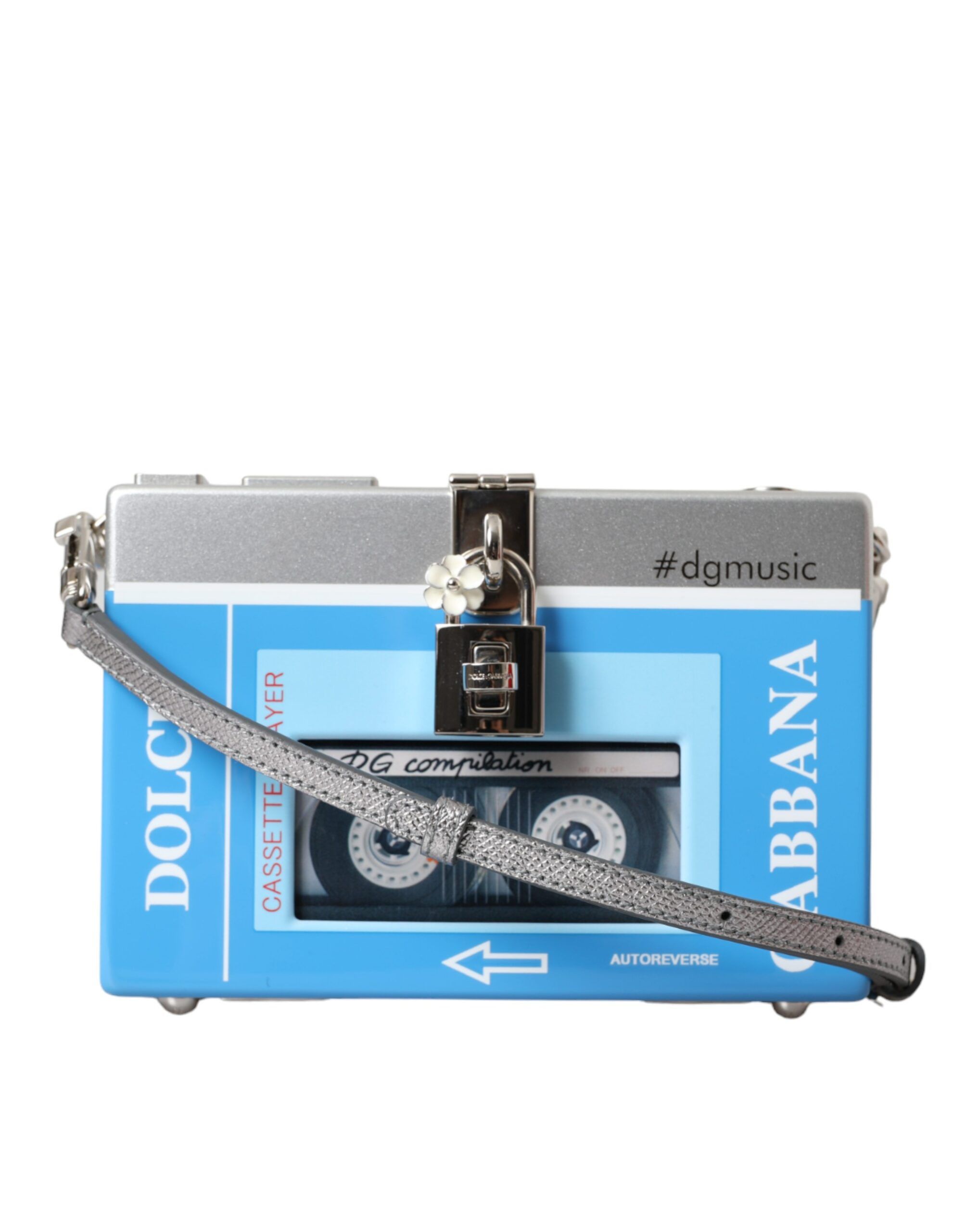 Dolce & Gabbana Multicolor Box Walkman Wood Leather Clutch Shoulder Women's Size ONE SIZE - 1 Thumbnail
