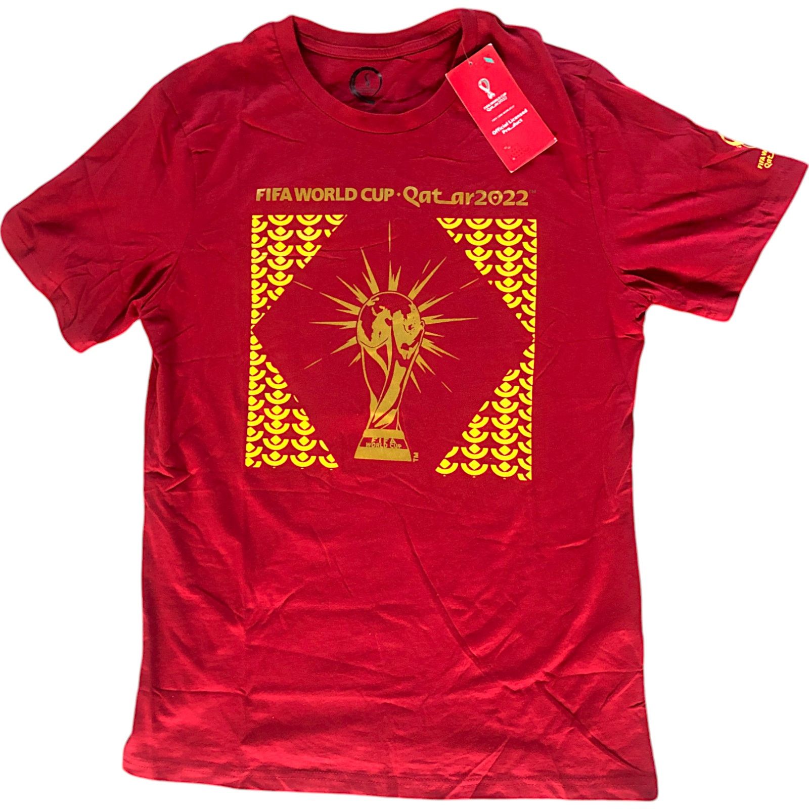 Other FIFA World Cup Qatar 2022 Large Tshirt Red Size US L / EU 52-54 / 3 - 1 Thumbnail