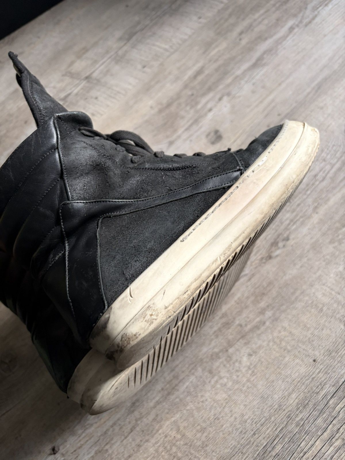 Rick Owens 2013 Rick Owen’s Geobasket blistered lamb Size US 6 / EU 39 - 5 Thumbnail