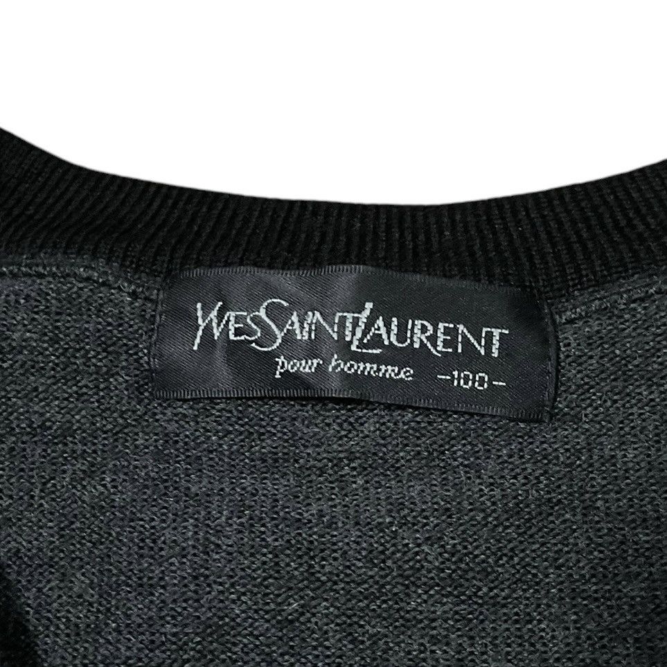 Designer × Yves Saint Laurent Vintage Yves Saint Laurent Knit Vests Size 40R - 7 Thumbnail