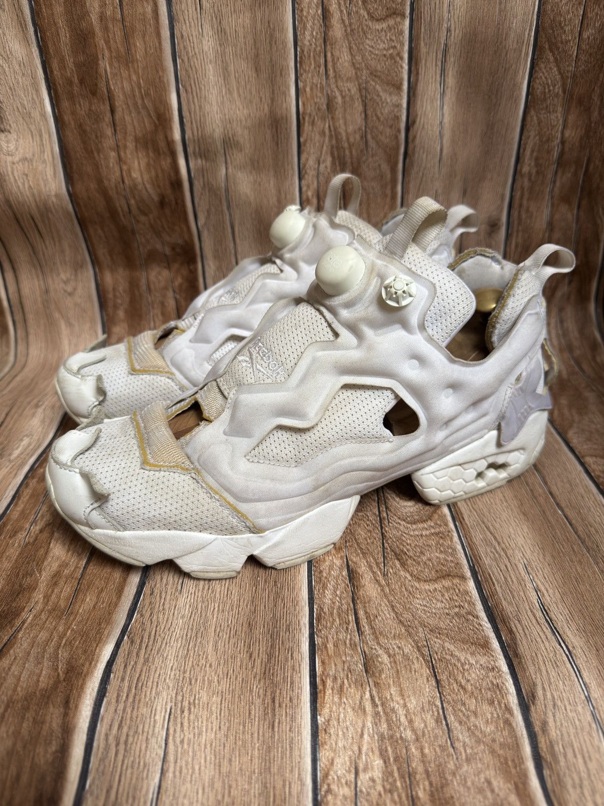 Maison Margiela × Reebok (memory of white) instapump fury sneaker Size US 10 / EU 43 - 2 Thumbnail