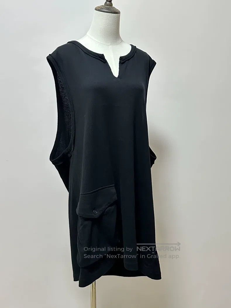 Yohji Yamamoto Yohji Yamamoto size 3 Black pocket vest Size L / US 10 / IT 46 - 2 Thumbnail