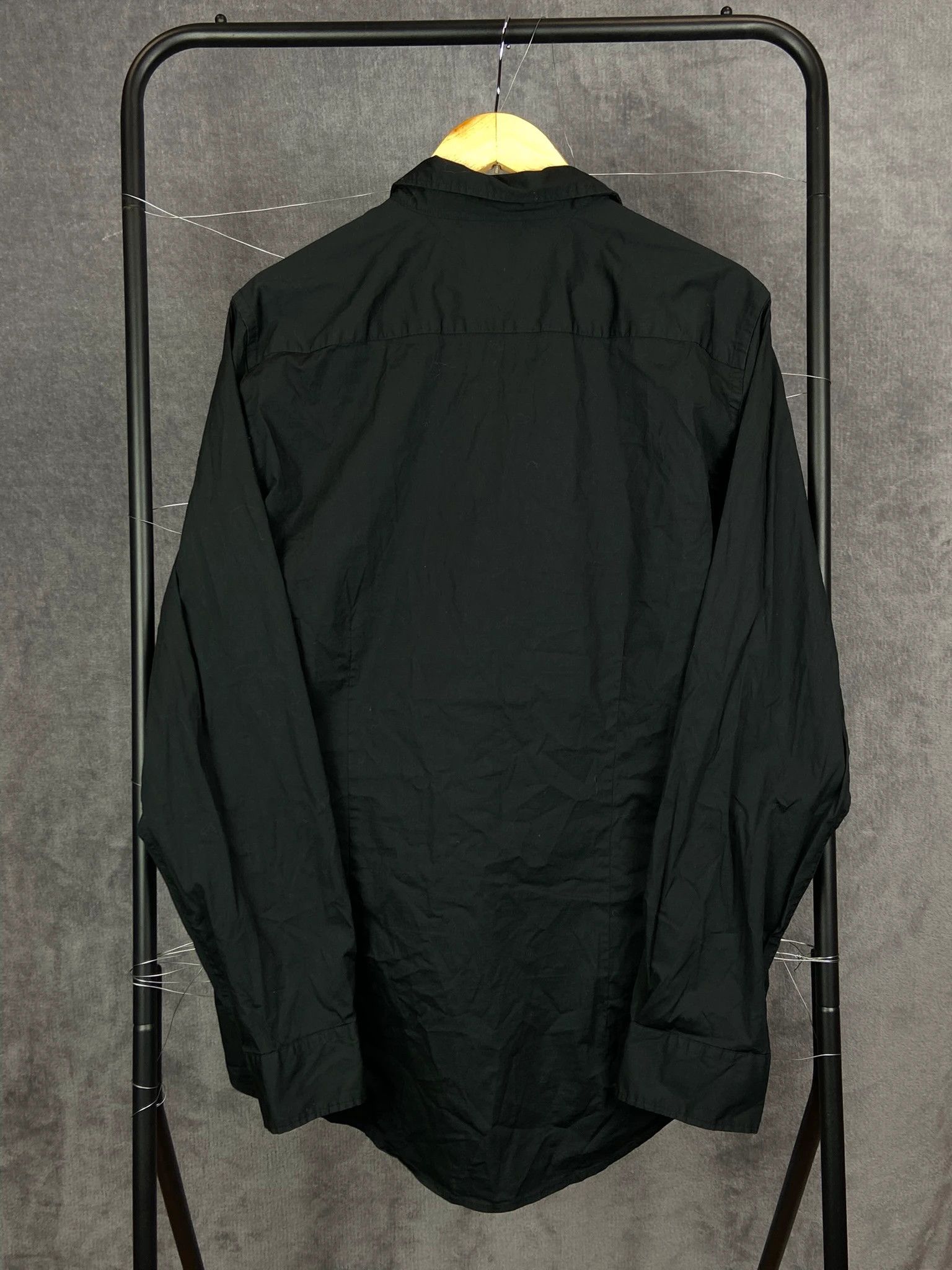 Tommy Hilfiger Tommy Hilfiger Black Shirt XL Classic Vintage Size US XL / EU 56 / 4 - 6 Thumbnail