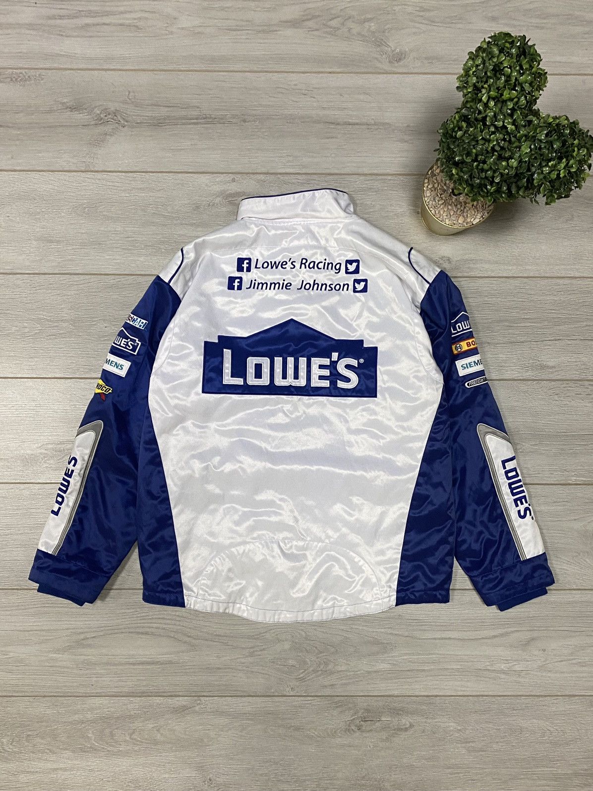 NASCAR NASCAR racing Lowe’s vintage jacket Size US L / EU 52-54 / 3 - 9 Thumbnail