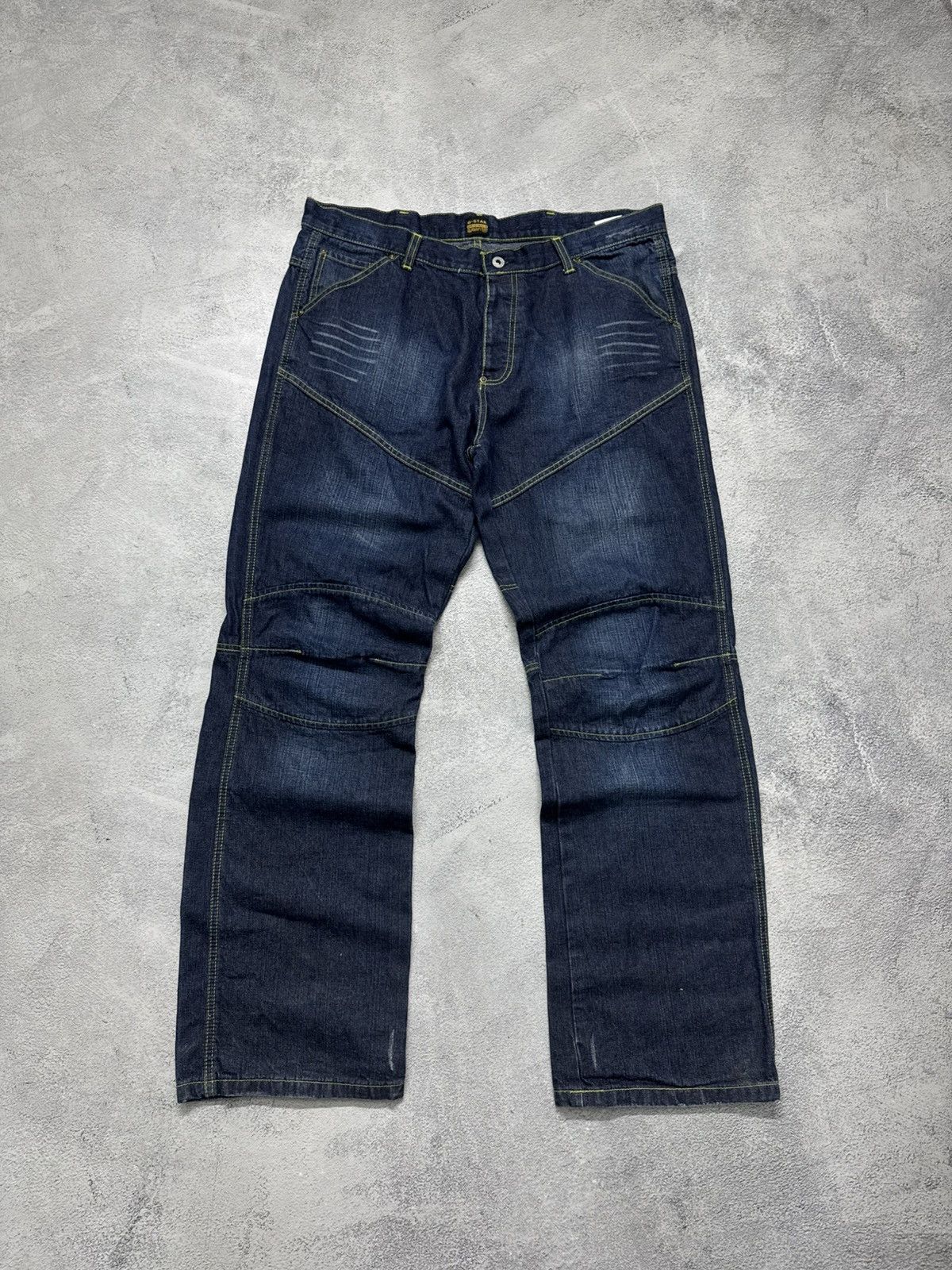 G-Star Vintage Y2k G Star Denim Jeans Big Logo 01 Size US 38 / EU 54 - 2 Thumbnail