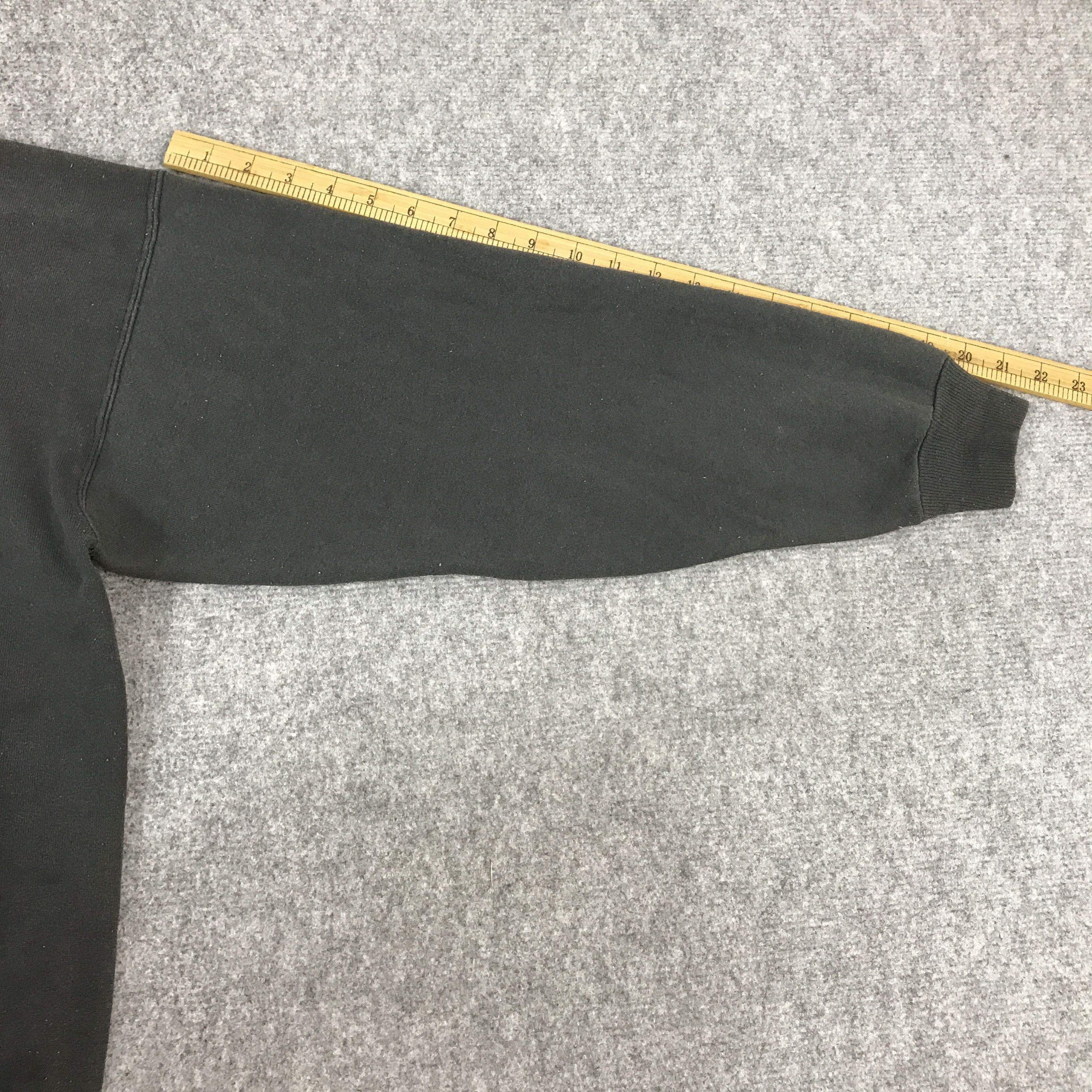 Japanese Brand Vtg local motion black faded style Sweatshirt Size US L / EU 52-54 / 3 - 7 Thumbnail
