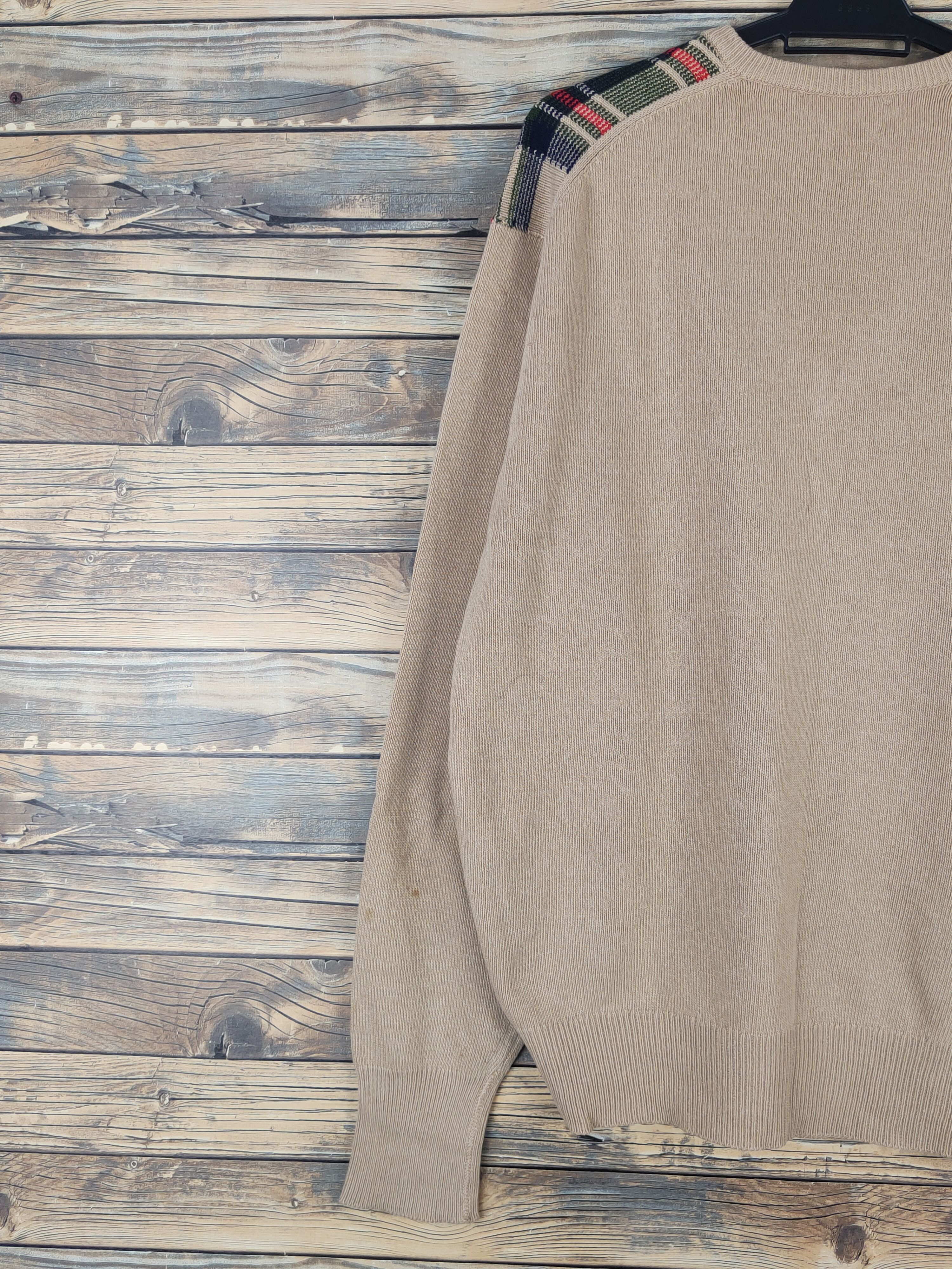 Barrie × Homespun Knitwear × Vintage Barrie for Maruman Brown Knitwear Sweatshirts #W1082 Size L / US 10 / IT 46 - 10 Thumbnail