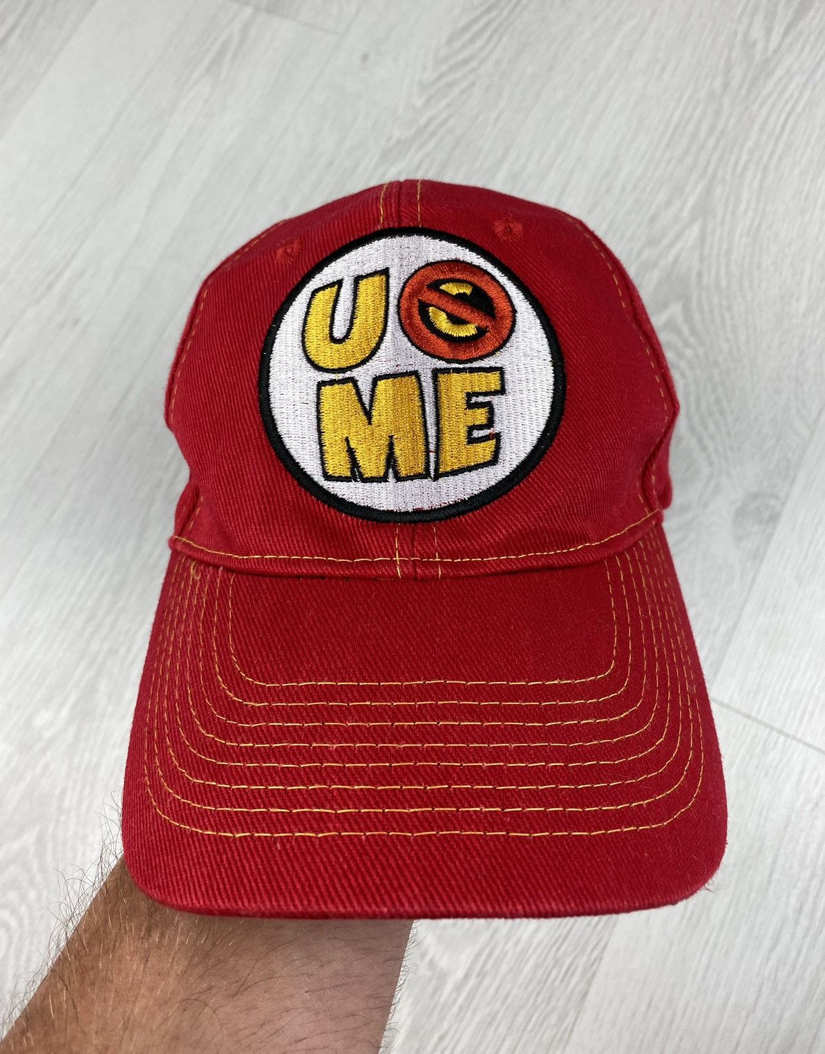 WWE John Cena UCME WWE Cap Hat Stone Cold Undertaker Kane Size ONE SIZE - 1 Thumbnail