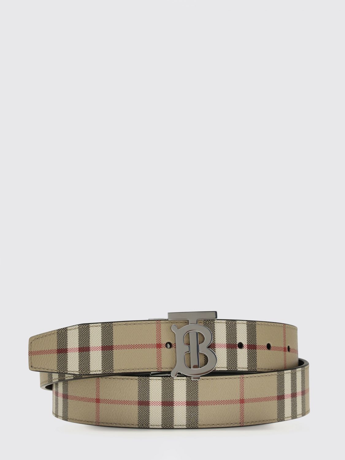 Burberry Burberry Belt Men Beige Size ONE SIZE - 1 Thumbnail