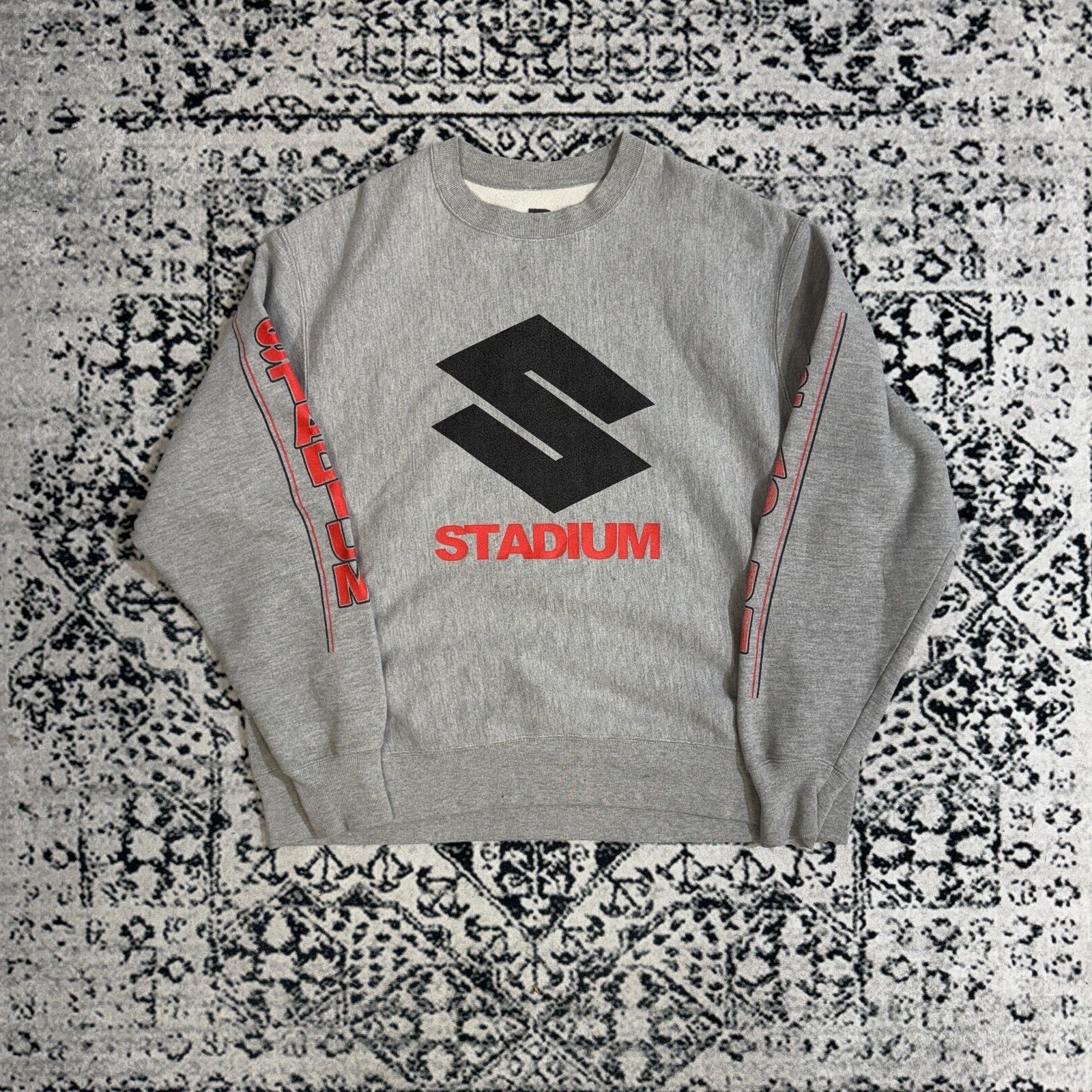 Vintage Vintage Team Bieber Unisex Gray Cotton Crewneck Size XL Size US XL / EU 56 / 4 - 8 Thumbnail