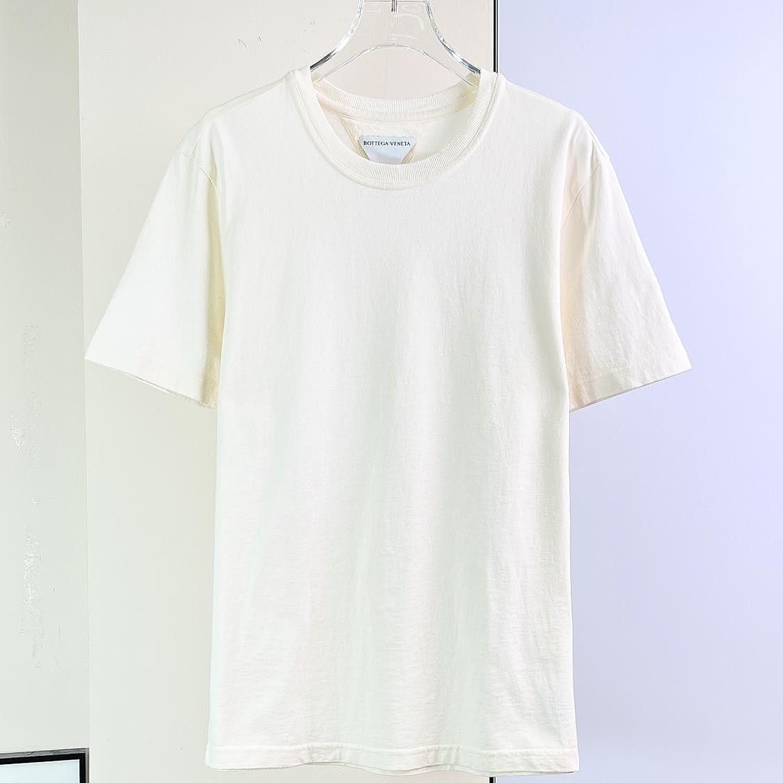 Bottega Veneta Bottega Veneta White Crewneck T-Shirt Size XS Size XS / US 0-2 / IT 36-38 - 1 Thumbnail
