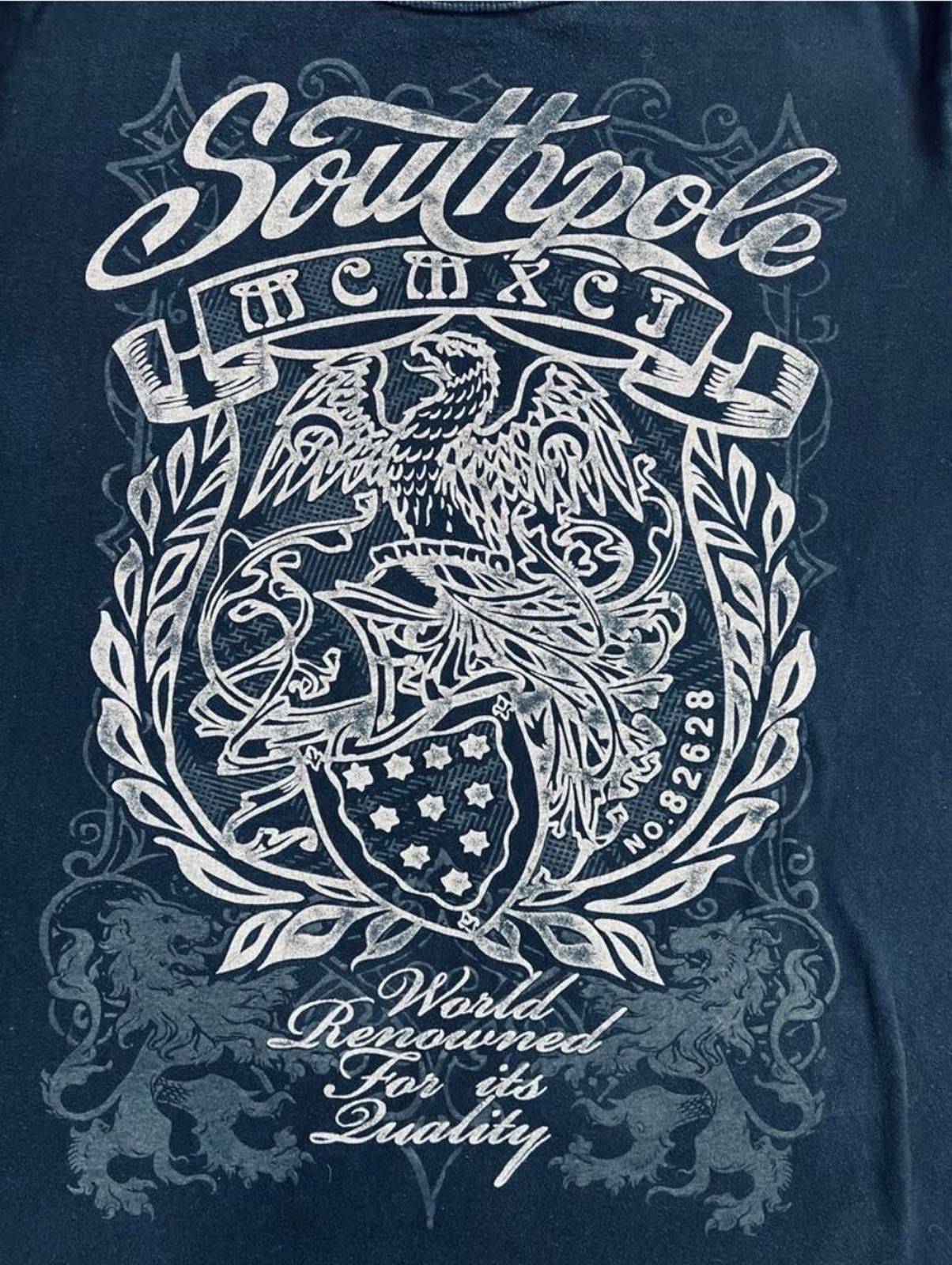 Southpole South Pole Vintage Shirt (Size XL, True To Size) A-1 Size US XL / EU 56 / 4 - 2 Thumbnail