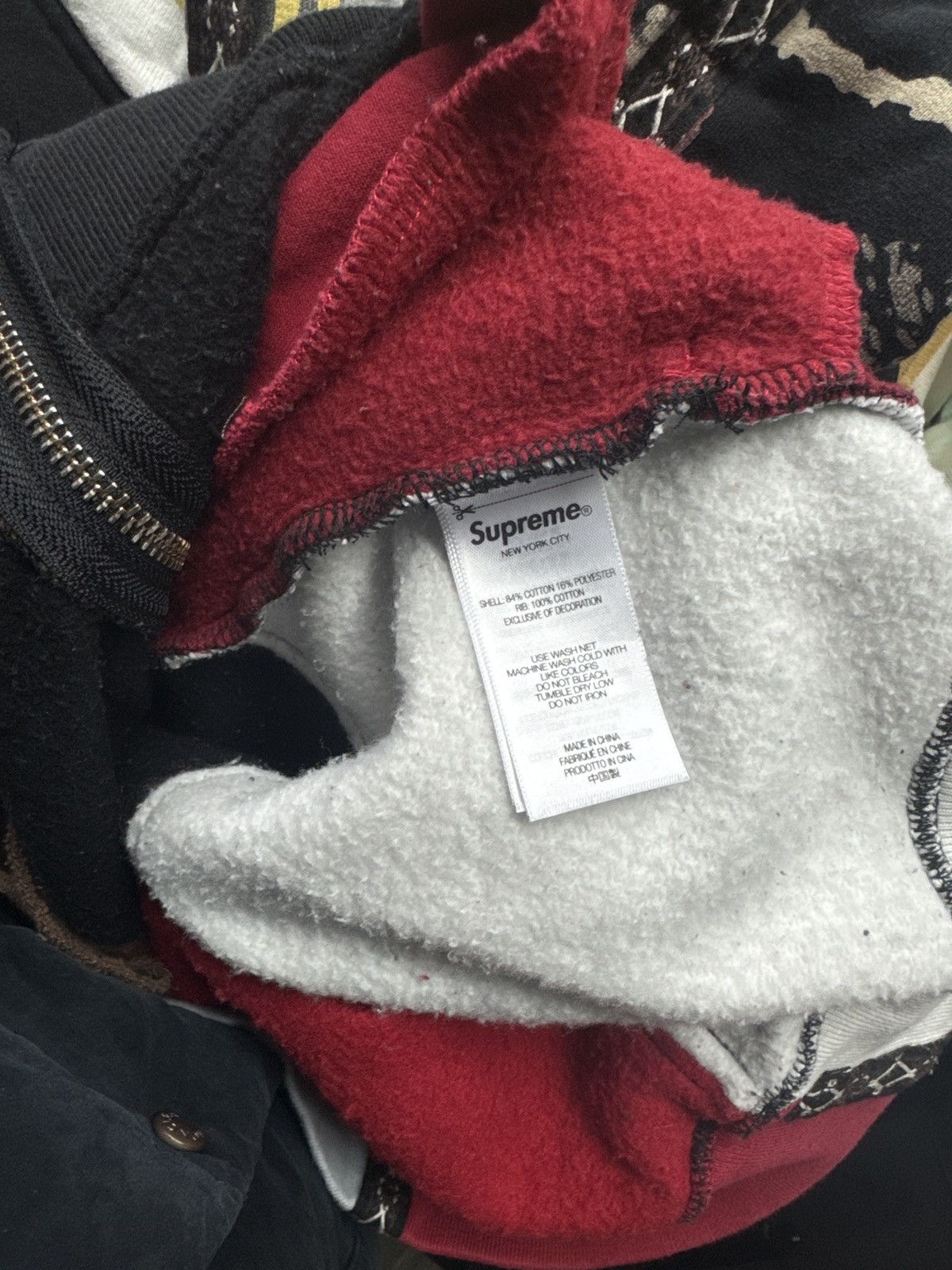 Number (N)ine × Supreme Supreme x Number (N)ine All Over Print Zip-Up Hoodie Size US L / EU 52-54 / 3 - 7 Thumbnail