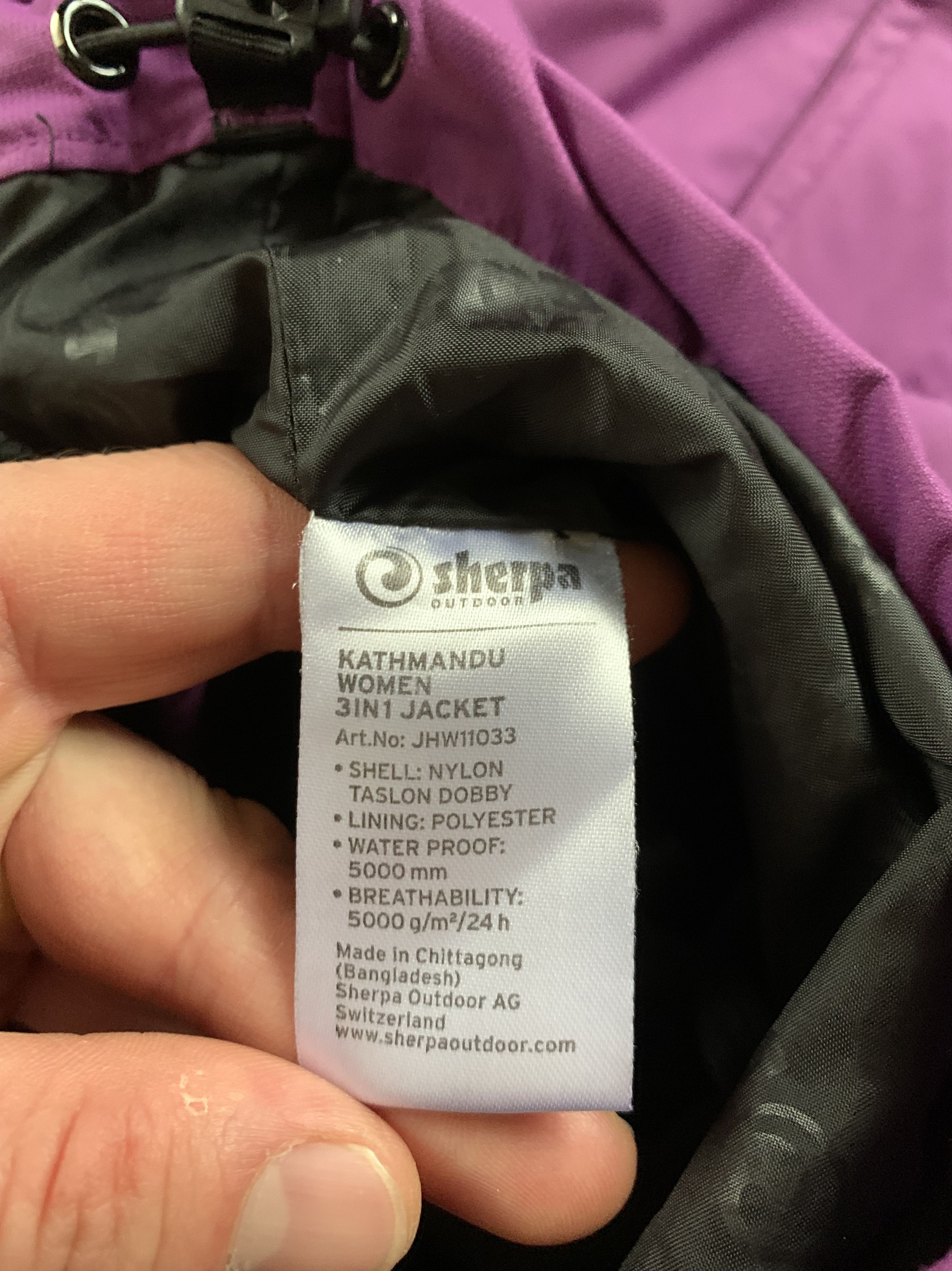 Other Sherpa Women Black Hood Winter Insulated Jacket Size L / US 10 / IT 46 - 8 Thumbnail