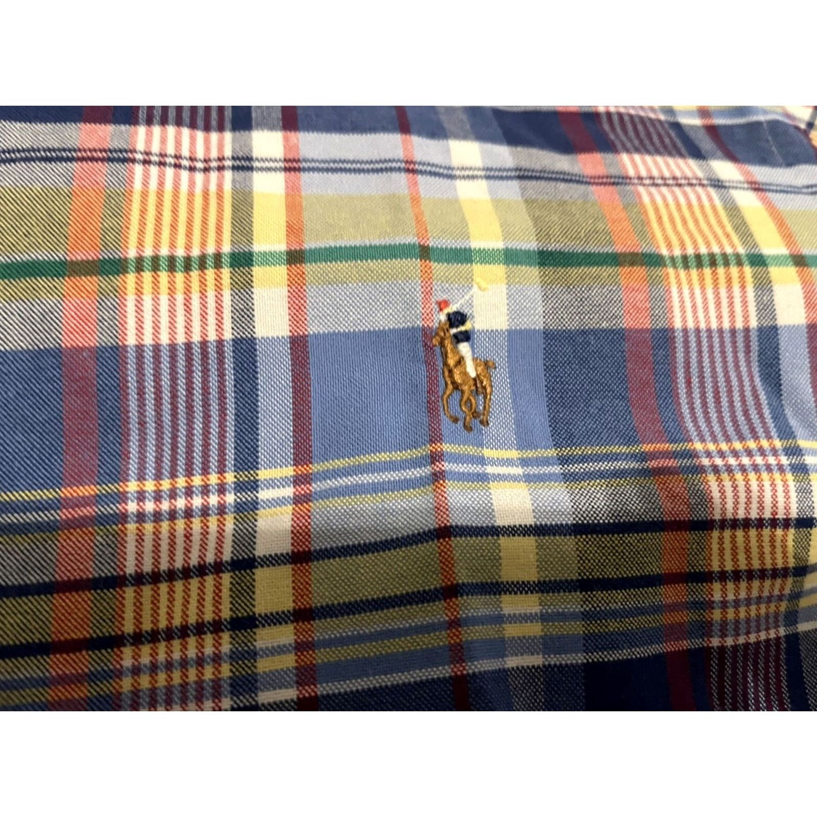Ralph Lauren Polo Ralph Lauren Long Sleeve Plaid Button Up Pony Shirt Mens L Color Multicolor Size L Size US L / EU 52-54 / 3 - 3 Thumbnail