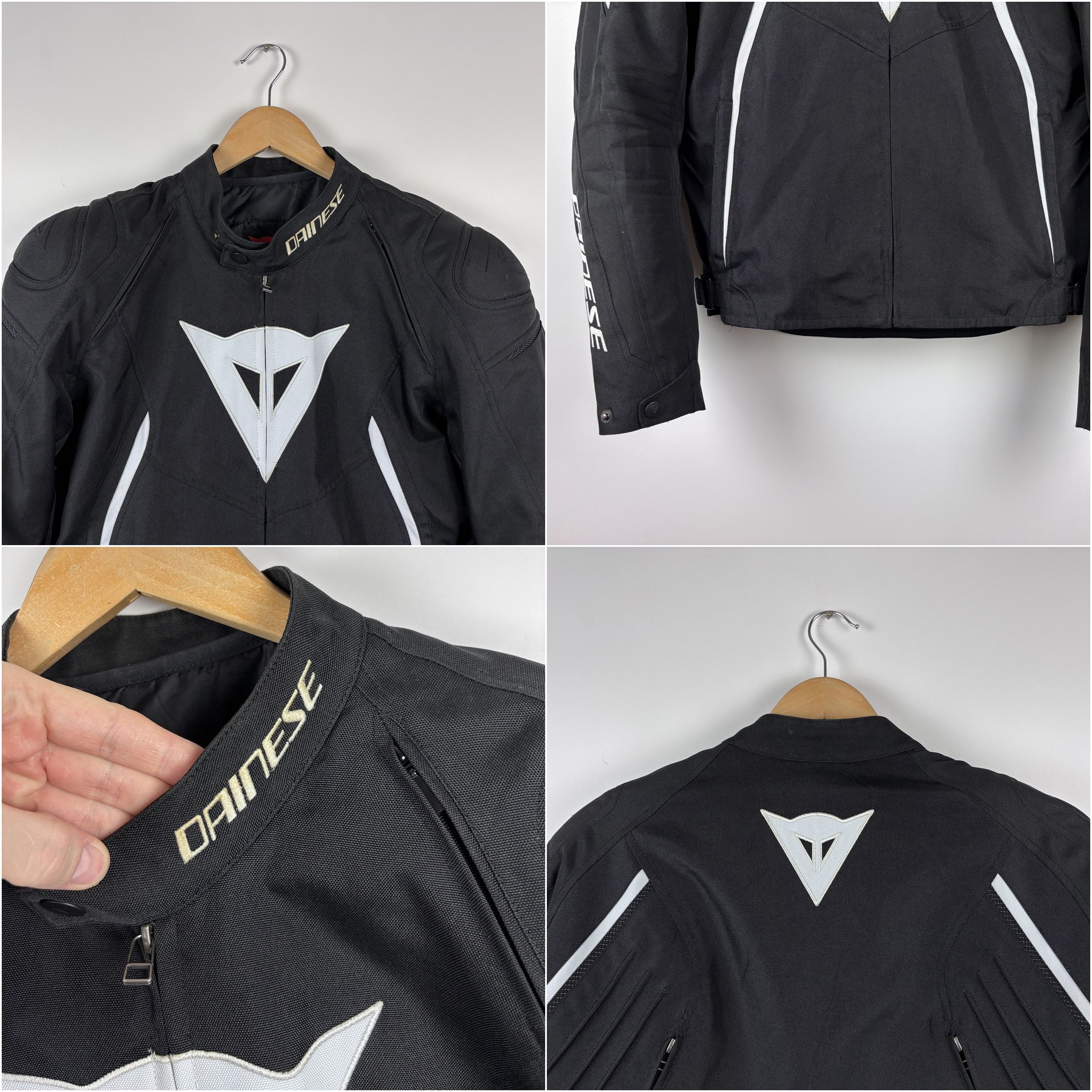 Dainese Dainese 2 Piece Motorcycle Suit Jacket & Trousers Black 50 Size US M / EU 48-50 / 2 - 2 Thumbnail