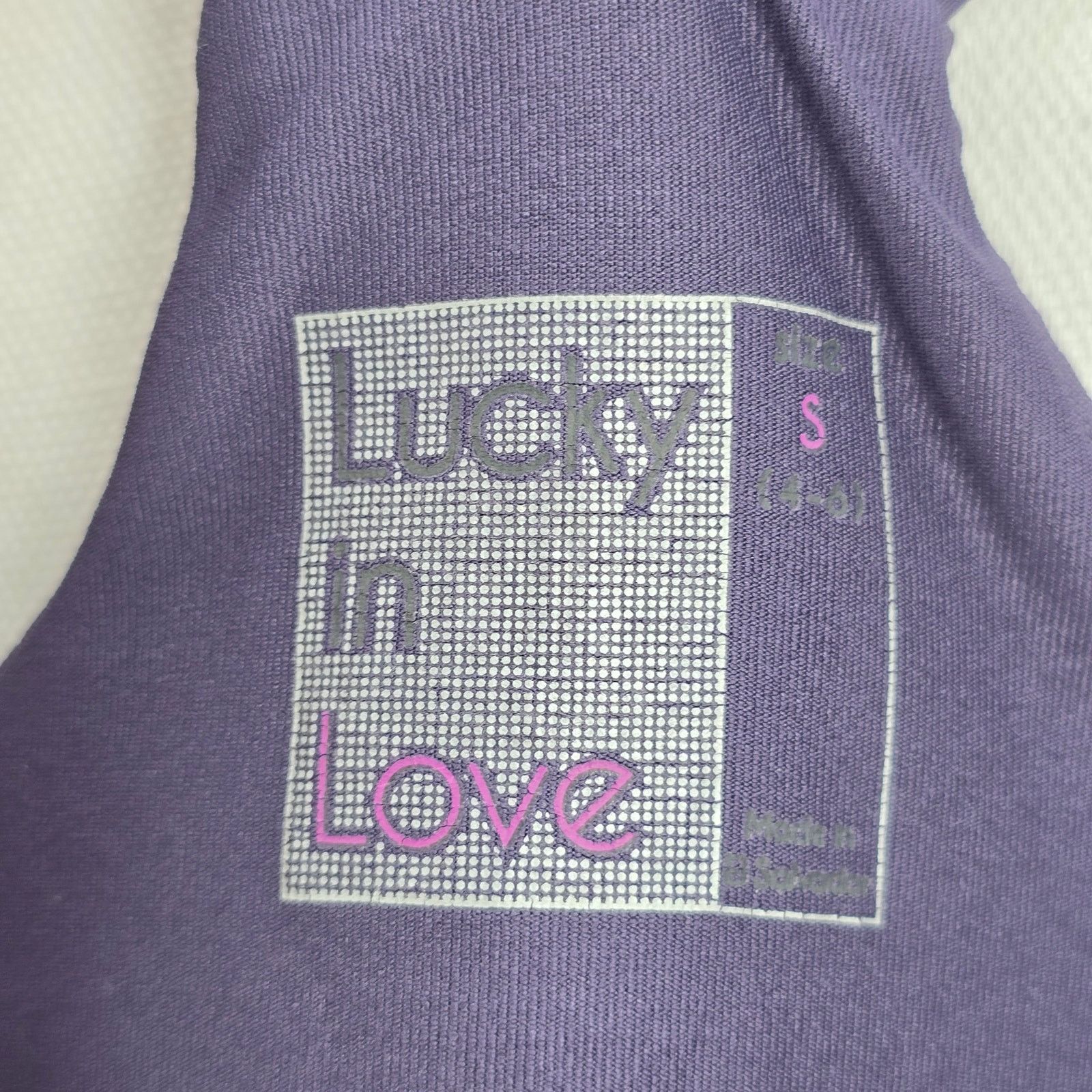 Other Lucky In Love Purple Crisscross Activewear Tank Tom Small Size S / US 4 / IT 40 - 5 Thumbnail