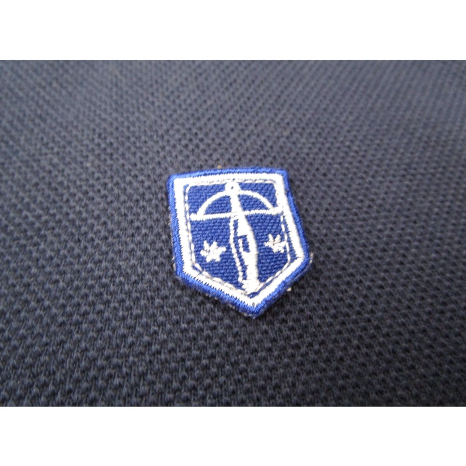 Vintage SCHIESSER Jacket Women XL Blue Full Zip Bomber Cotton Twill Made in Portugal Size XL / US 12-14 / IT 48-50 - 6 Thumbnail