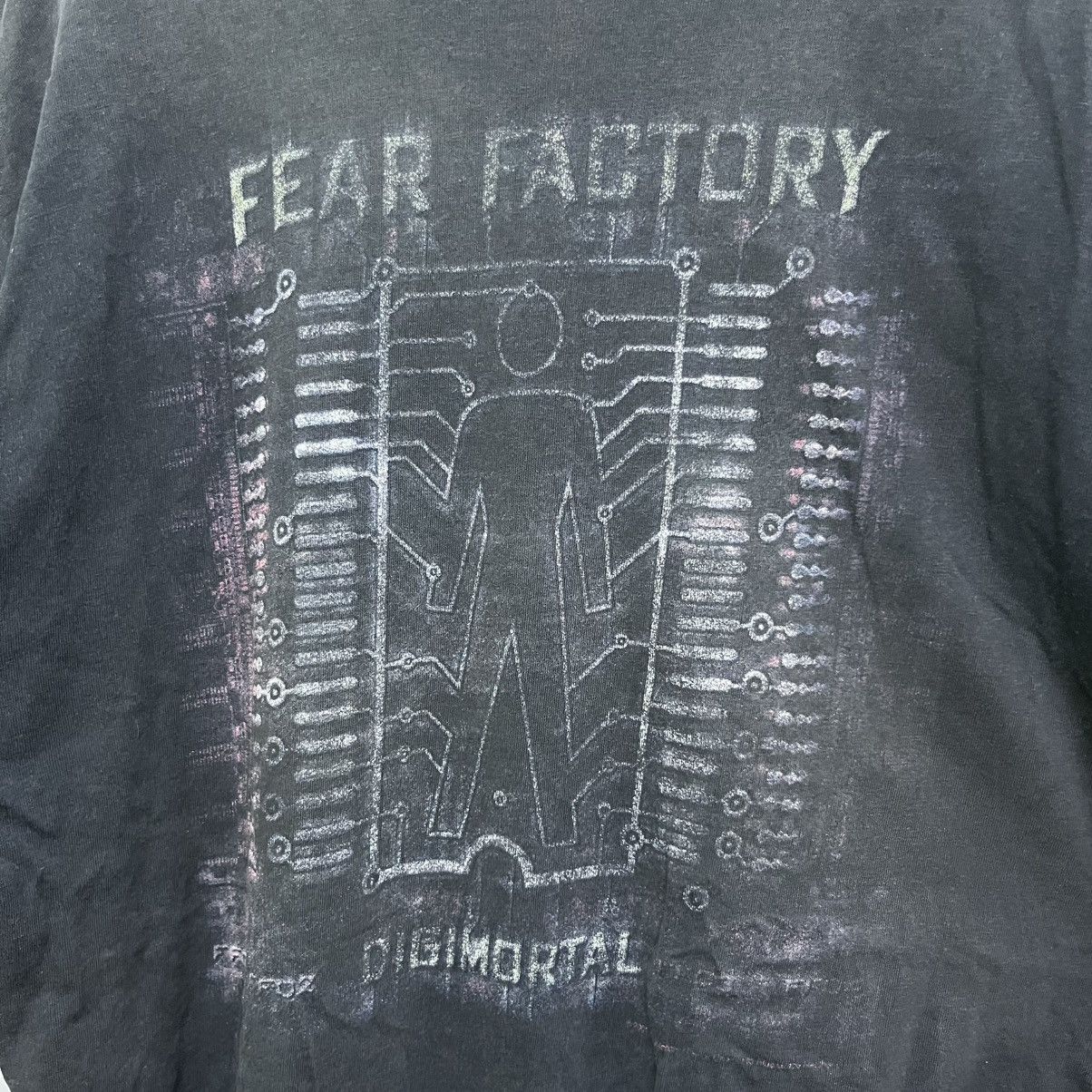 Other Vintage 2001 Fear Factory - Digimotal Shirt Size US XL / EU 56 / 4 - 4 Thumbnail