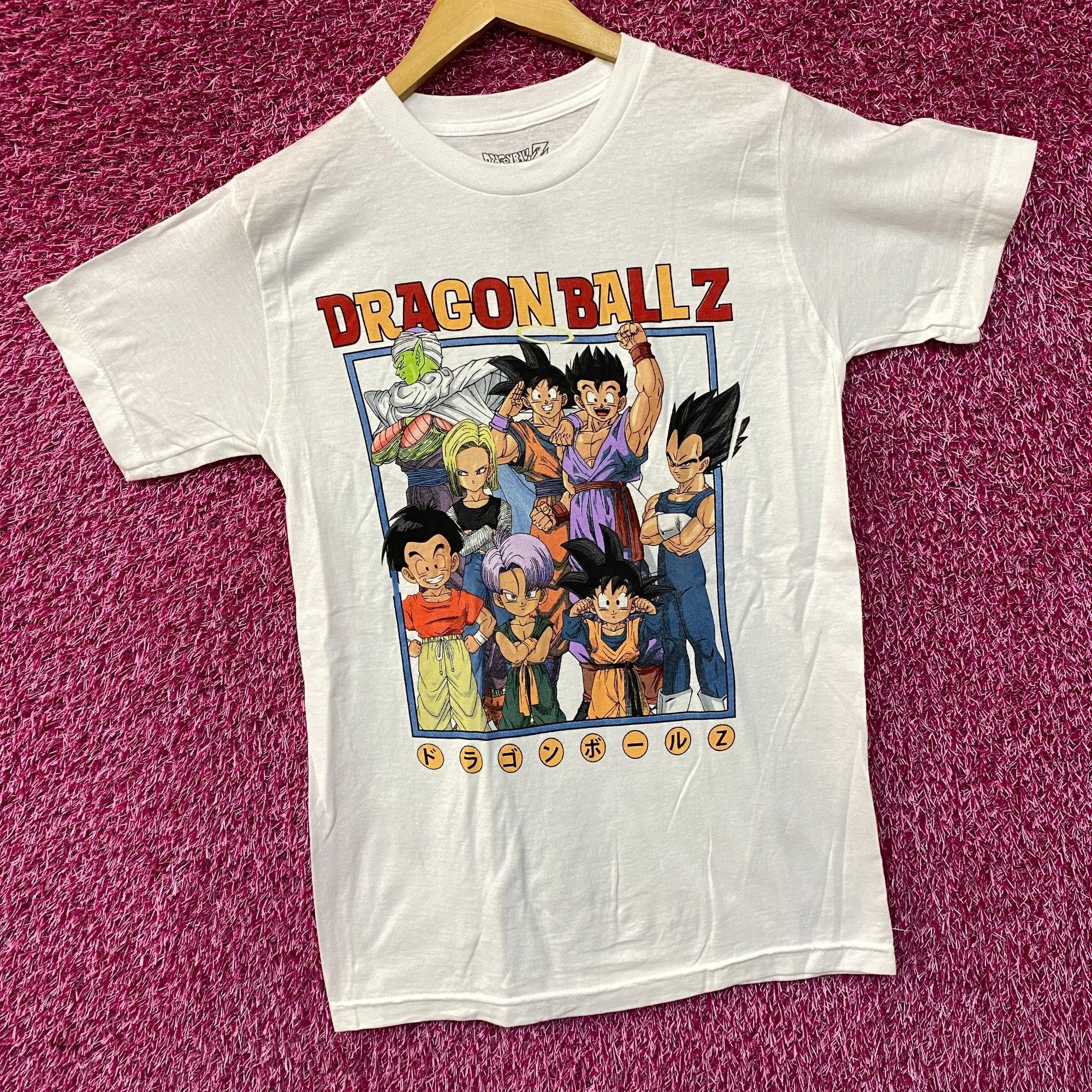 Anime Dragon Ball Z Group Portrait Anime T-Shirt Small Size US S / EU 44-46 / 1 - 3 Thumbnail