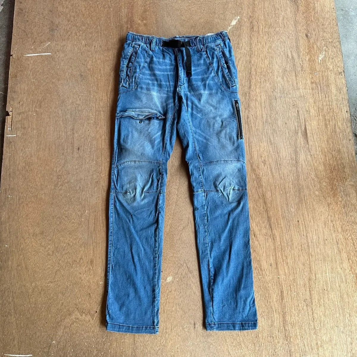 Archival Clothing STEALS💥FIELDCORE JAPAN Stretchable Double Knee Pants