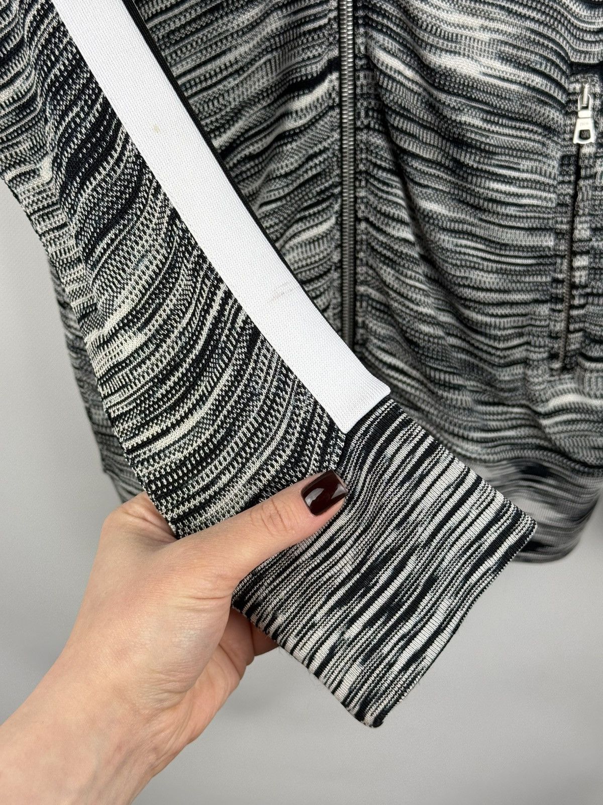 Missoni × Palm Angels Palm Angels Missoni Melange Knit Zip Up Track Top Jacket Size US M / EU 48-50 / 2 - 12 Thumbnail