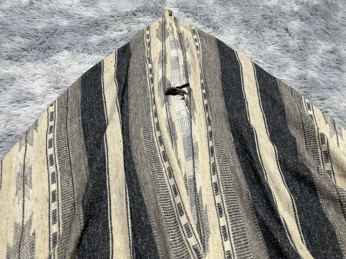 GOA 🔥Y2K Archived Goa Stole Fringed Ethnic Capes Frayed Scarf Size US XL / EU 56 / 4 - 7 Thumbnail