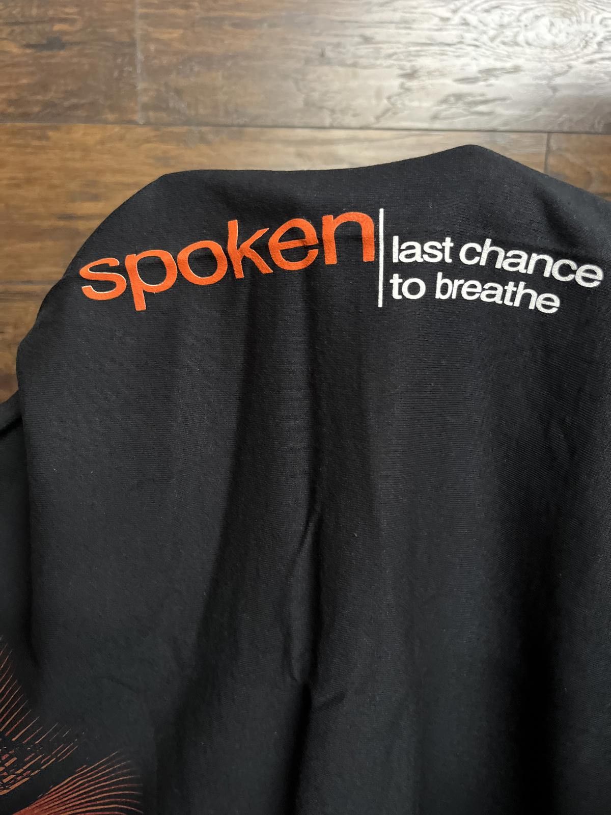 Designer Vtg Spoken Band T-shirt - Album Last Chance to Breathe Shirt Size US M / EU 48-50 / 2 - 2 Thumbnail