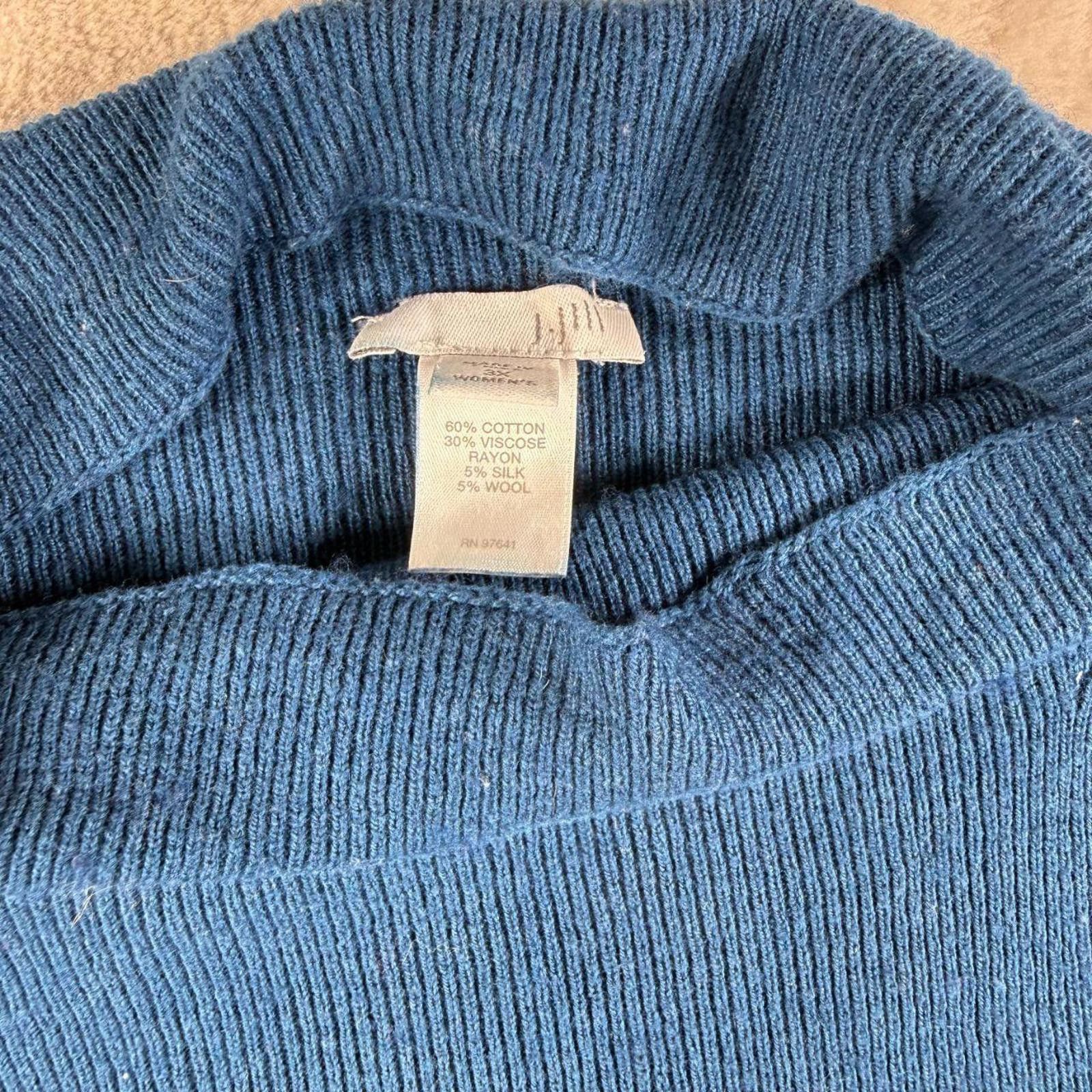 Other J. Jill Sweater Women's 3X Turquoise Knit Size 3XL / US 20-22 - 3 Thumbnail