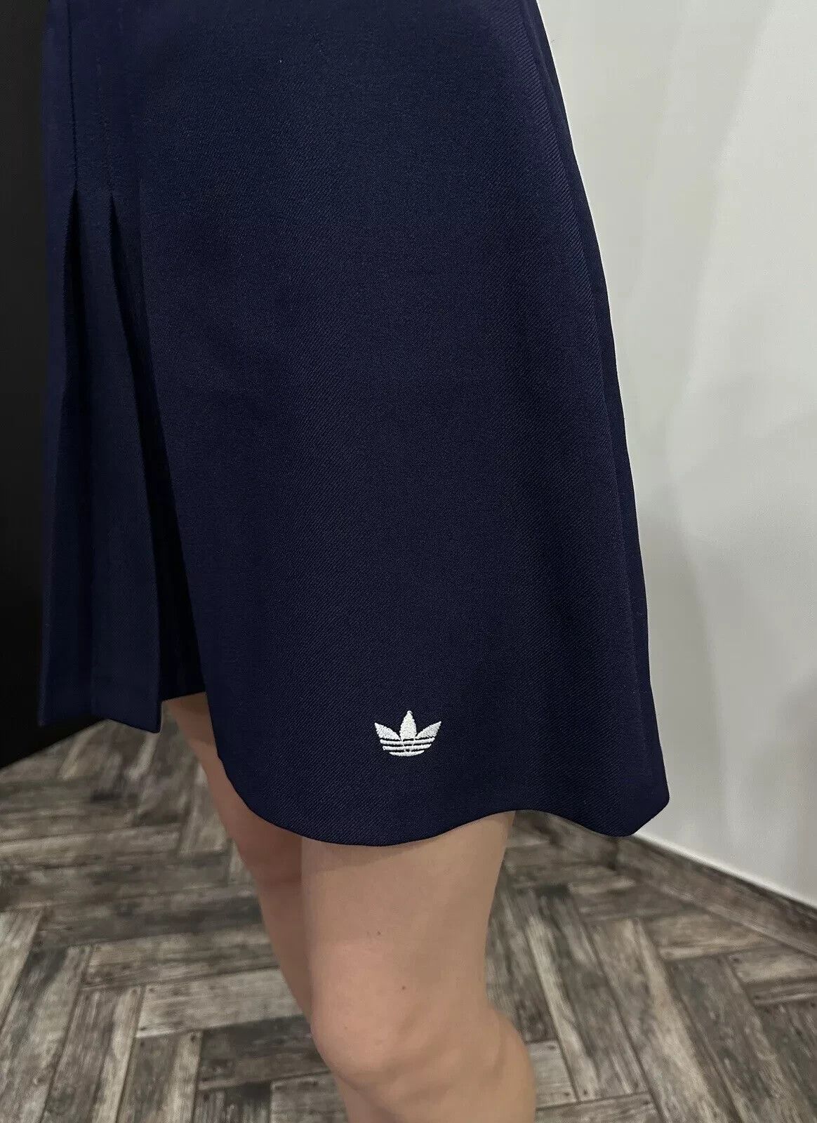 Adidas Vintage 1980s Adidas Made in West Germany Blue Skirt Size 26" / US 2 / IT 38 - 8 Thumbnail