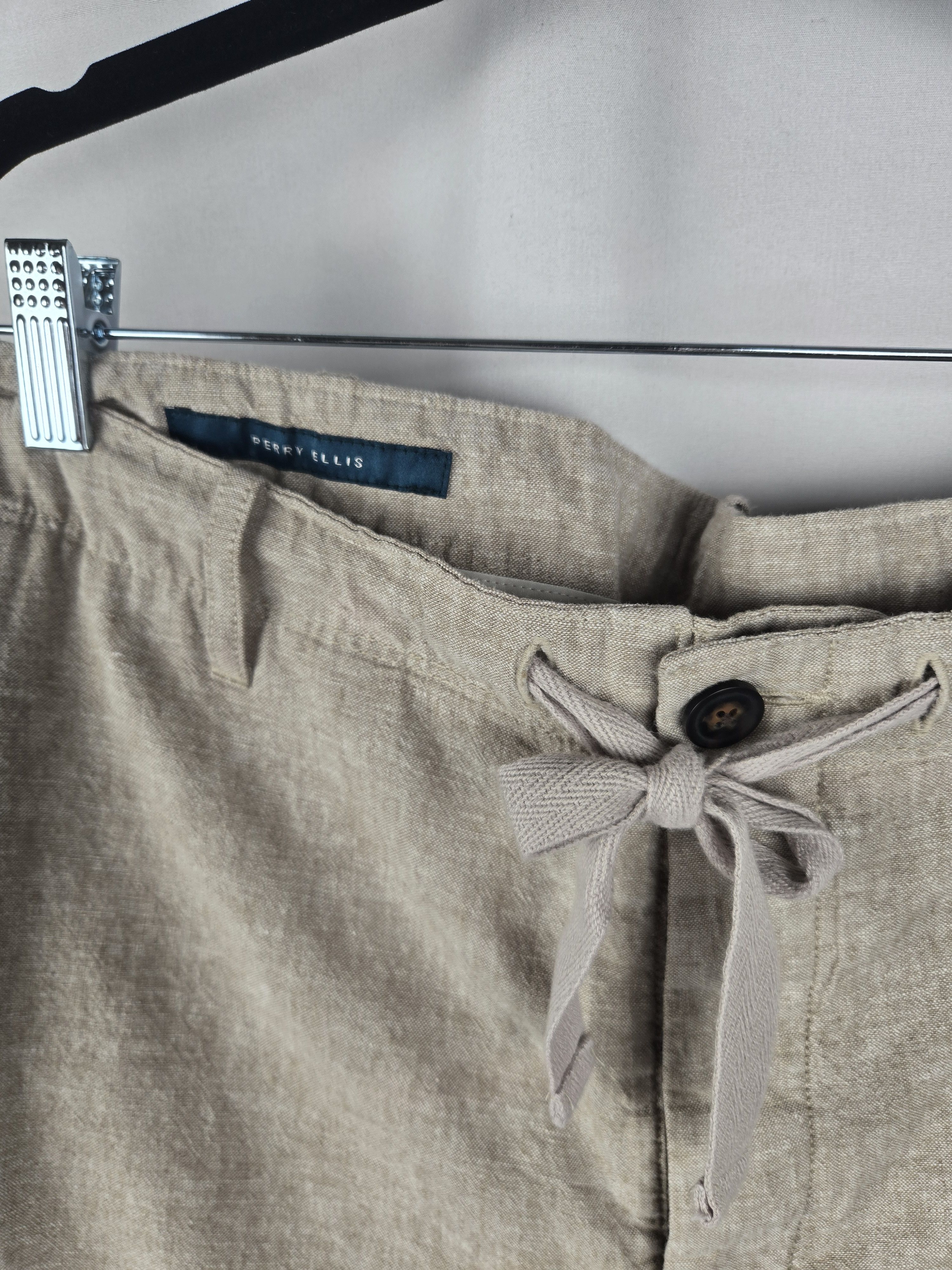 Perry Ellis Perry Ellis Linen Blend Pants Size US 36 / EU 52 - 4 Thumbnail